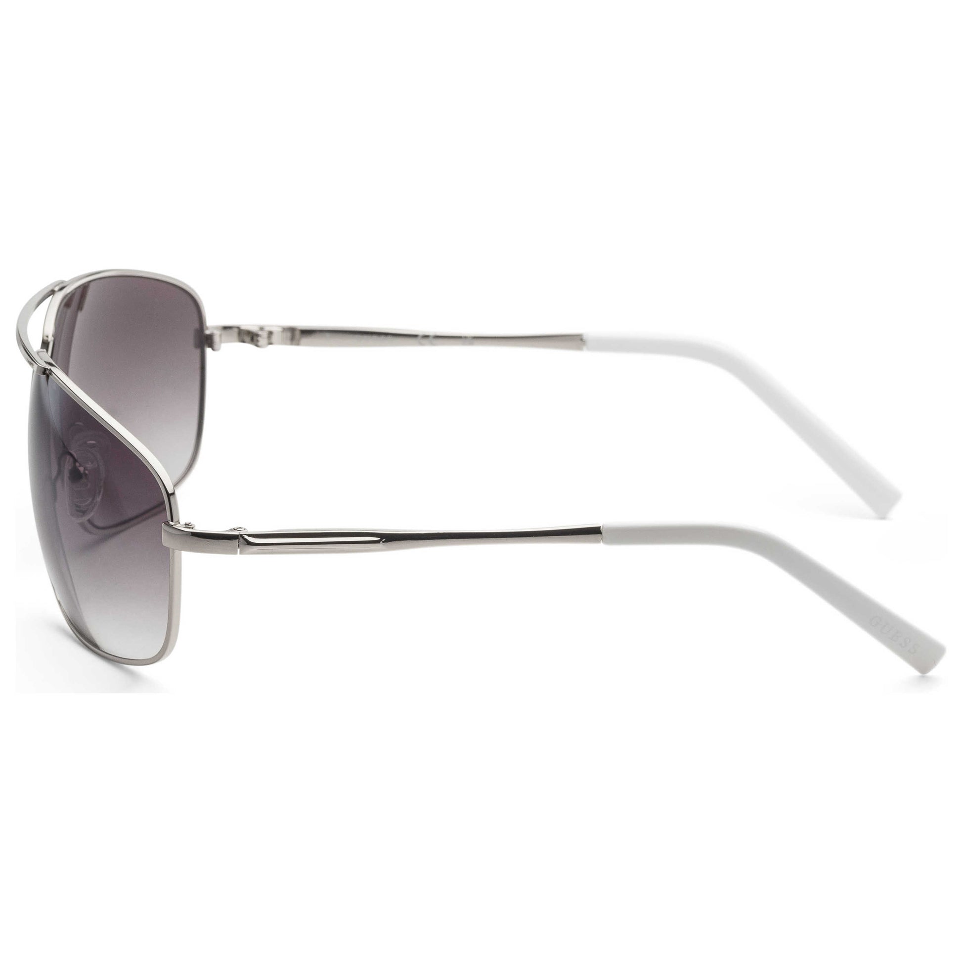 Left view of Guess Factory Men's Sunglasses GF0232-10C