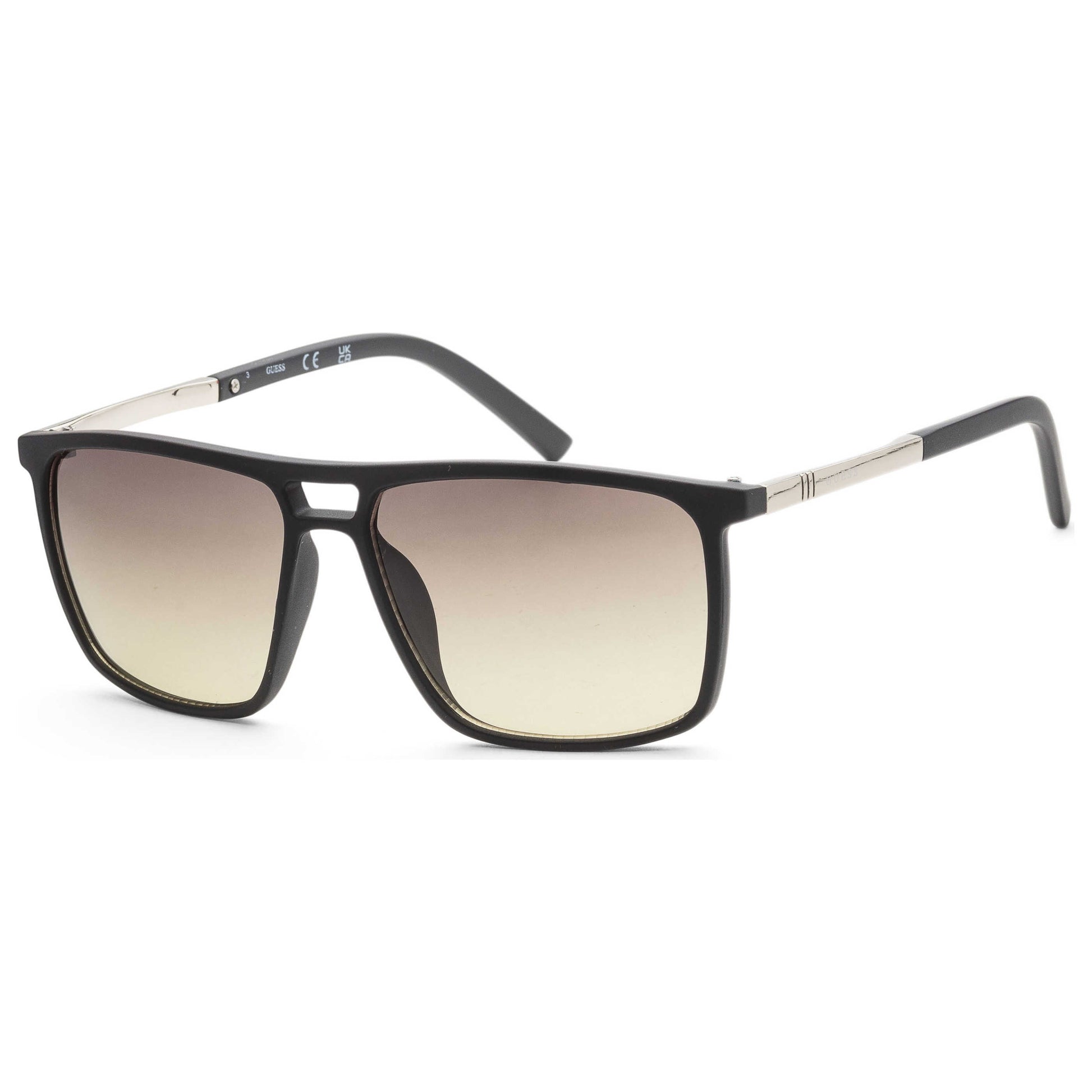 Front view of Guess Factory Men's Sunglasses GF0236-02P