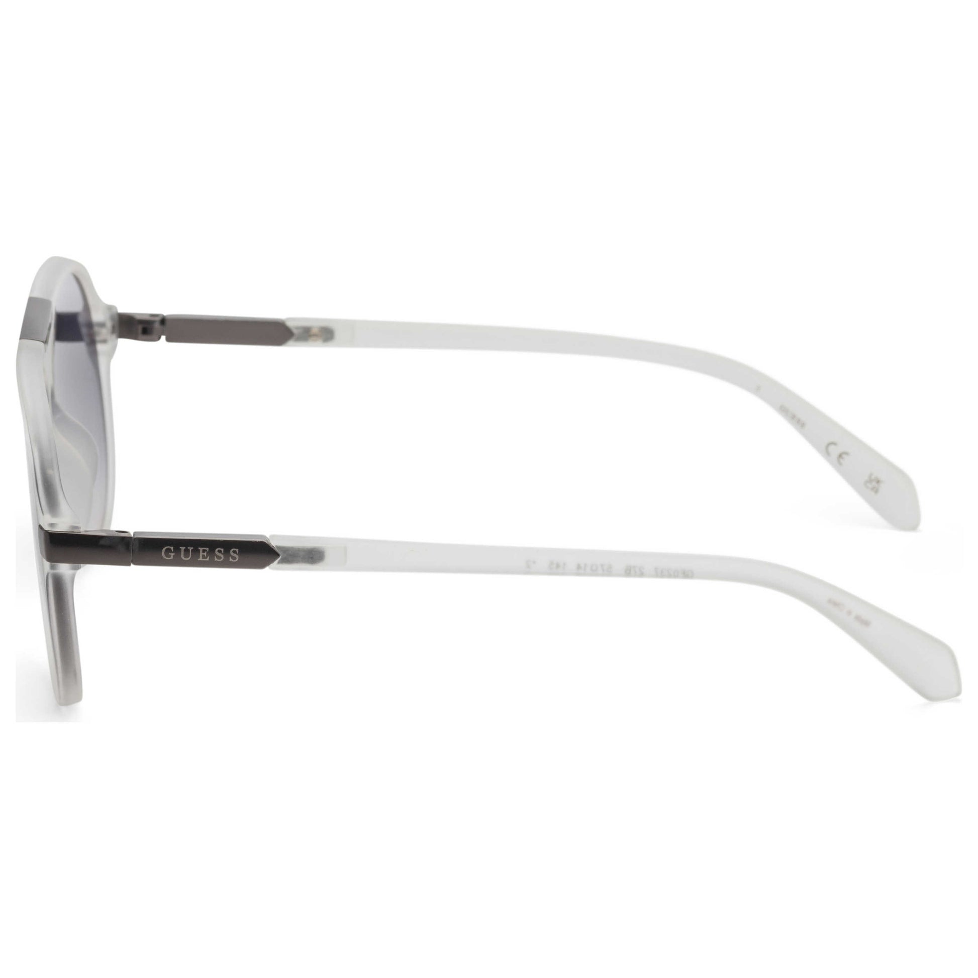 Left view of Guess Factory Men's Sunglasses GF0237-27B