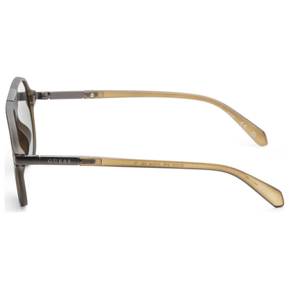 Left view of Guess Factory Men's Sunglasses GF0237-97N