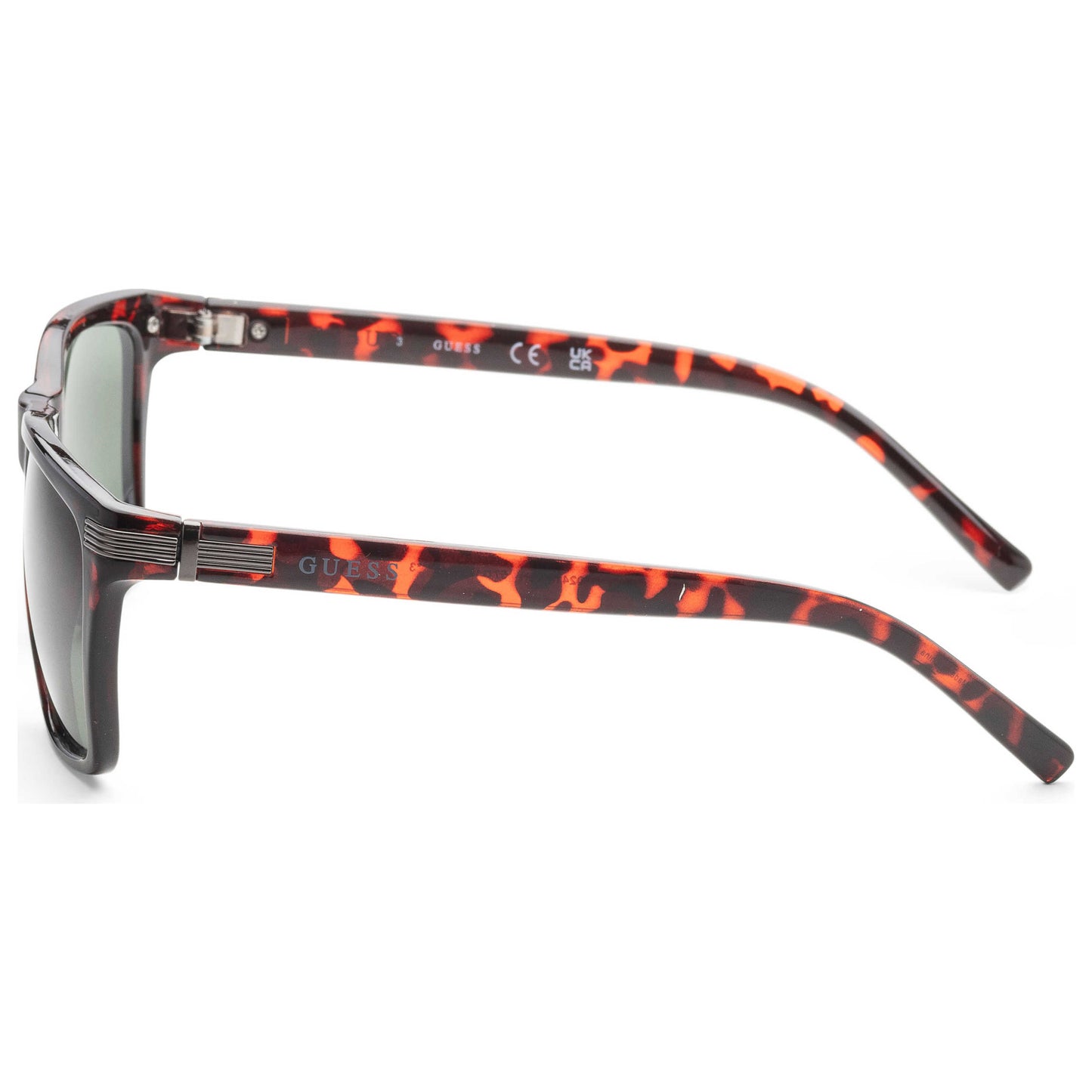 Left view of Guess Factory Men's Sunglasses GF0241-52N