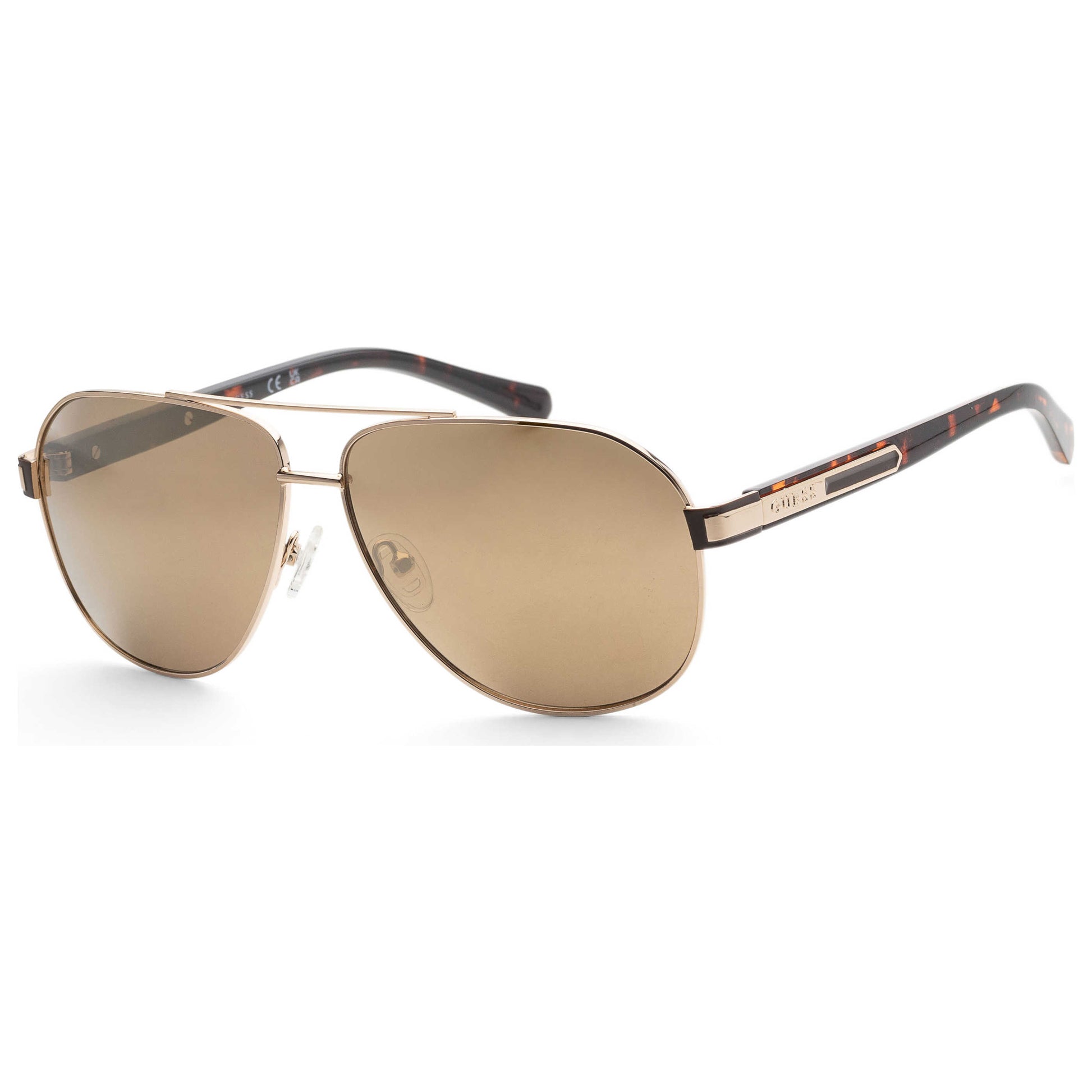 Front view of Guess Factory Men's Sunglasses GF0247-32G