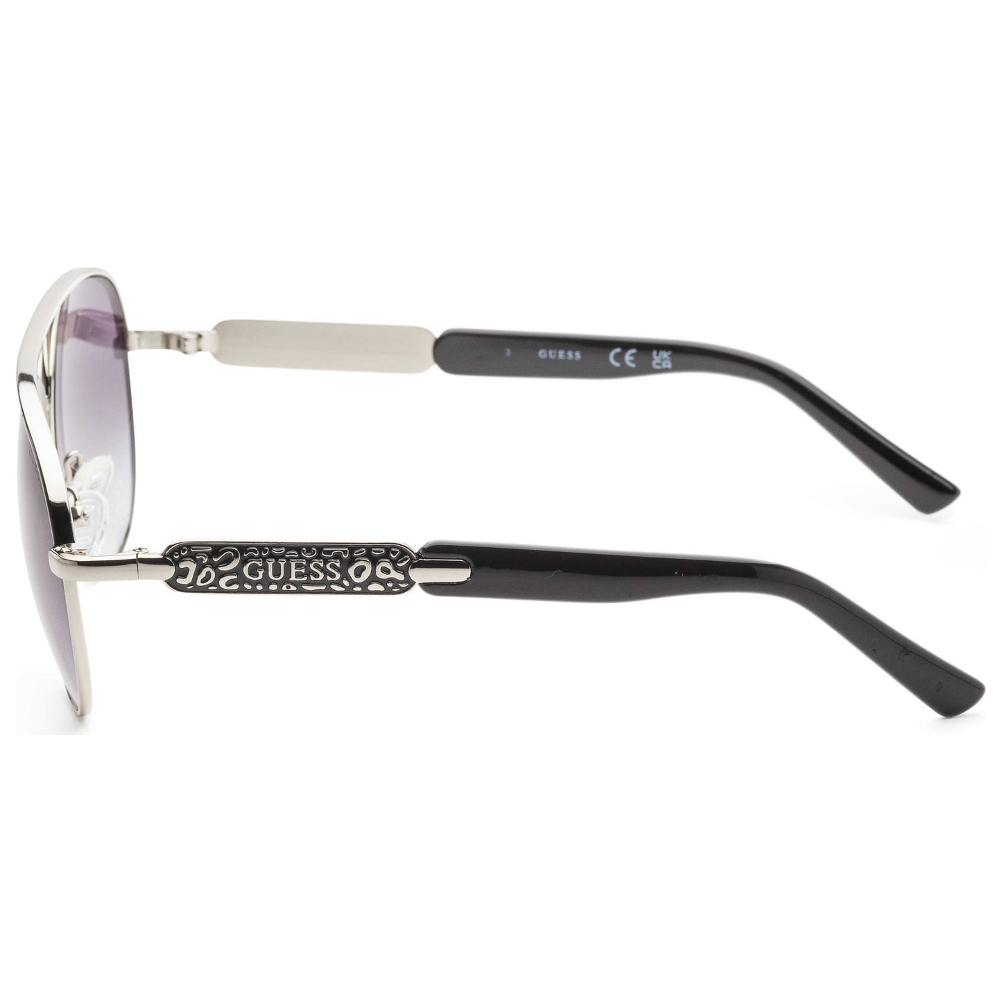 Left view of Guess Factory Women's Sunglasses GF0287-06B