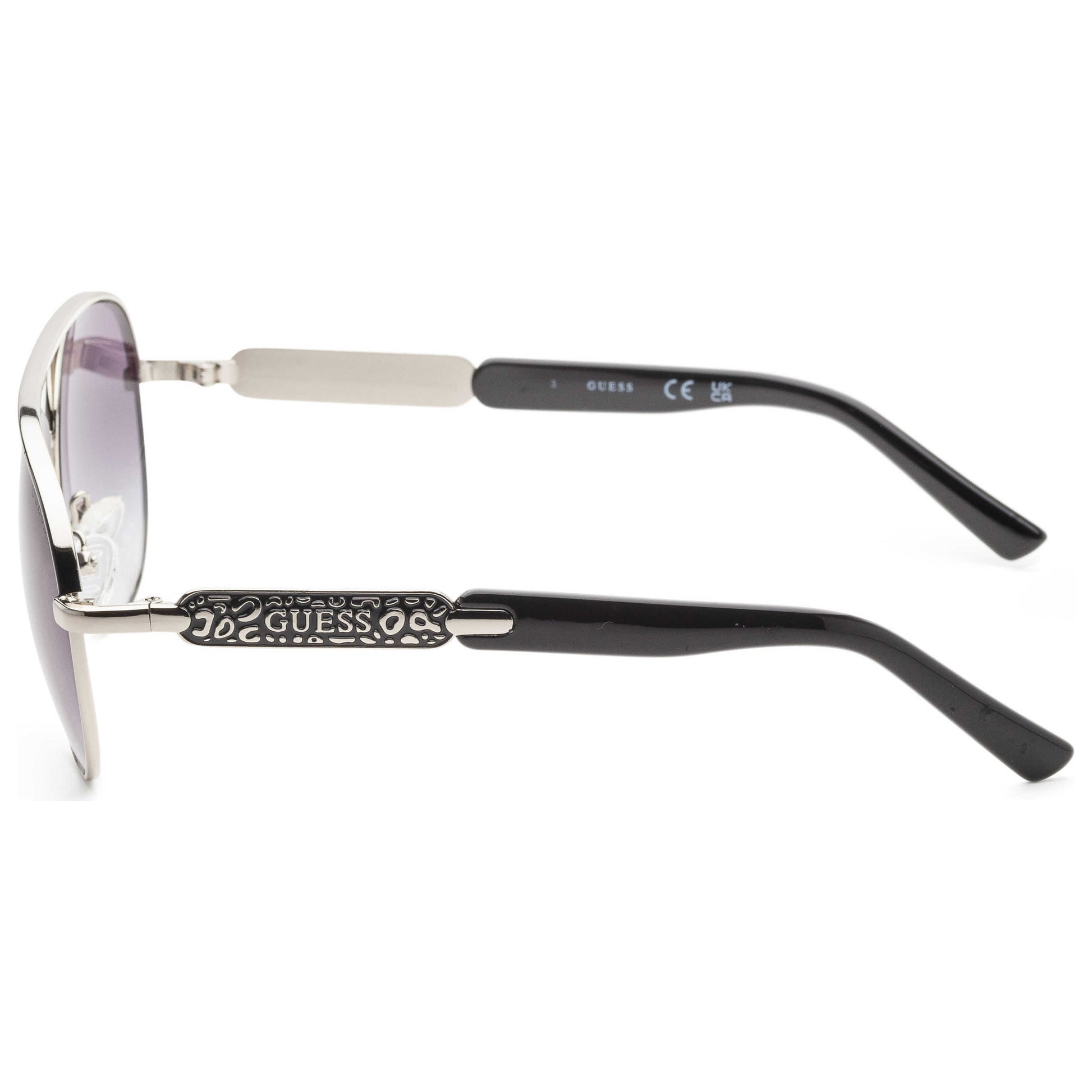 Left view of Guess Factory Women's Sunglasses GF0287-06B