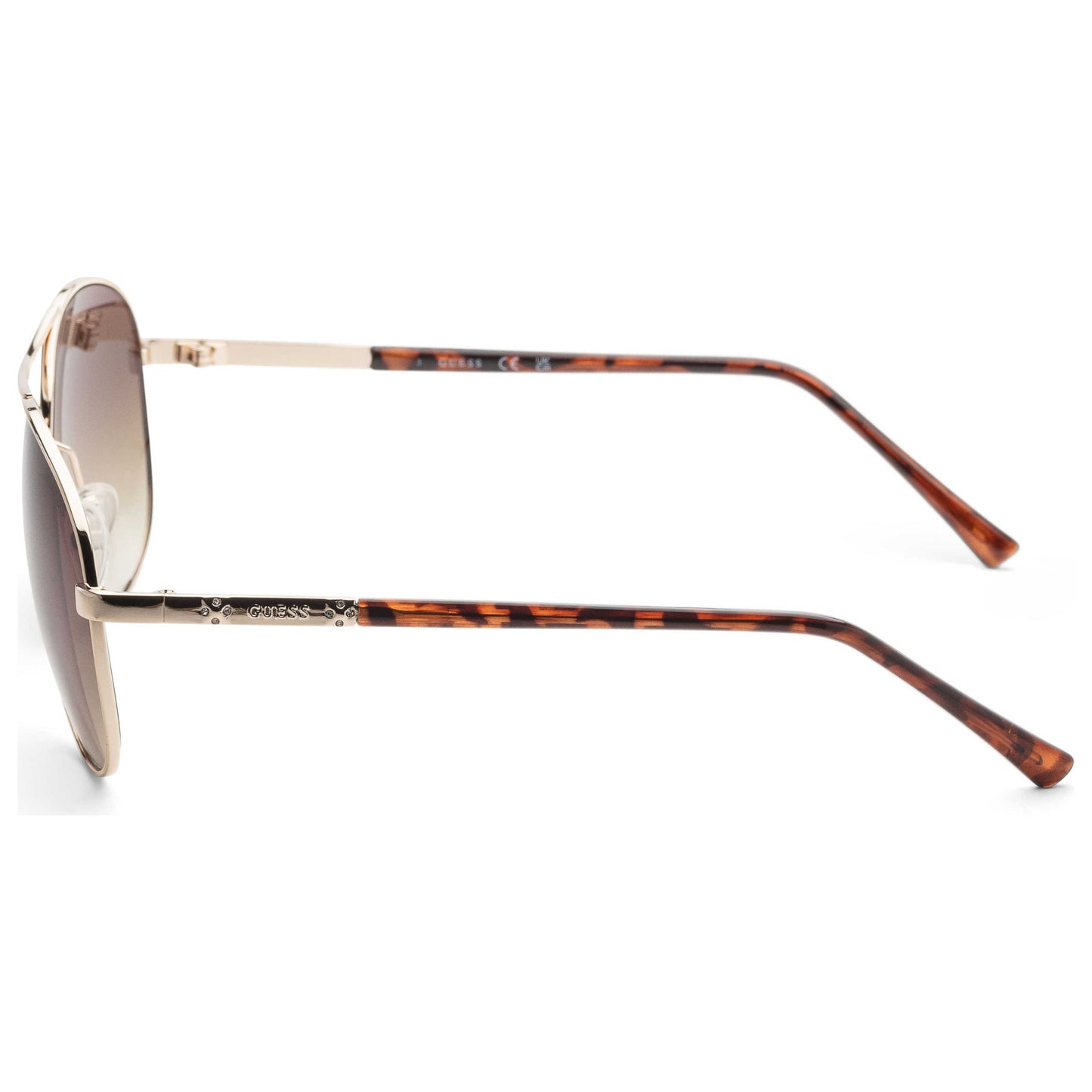 Left view of Guess Factory Women's Sunglasses GF0295-33F