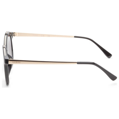 Left view of Guess Factory Women's Sunglasses GF0305-01C