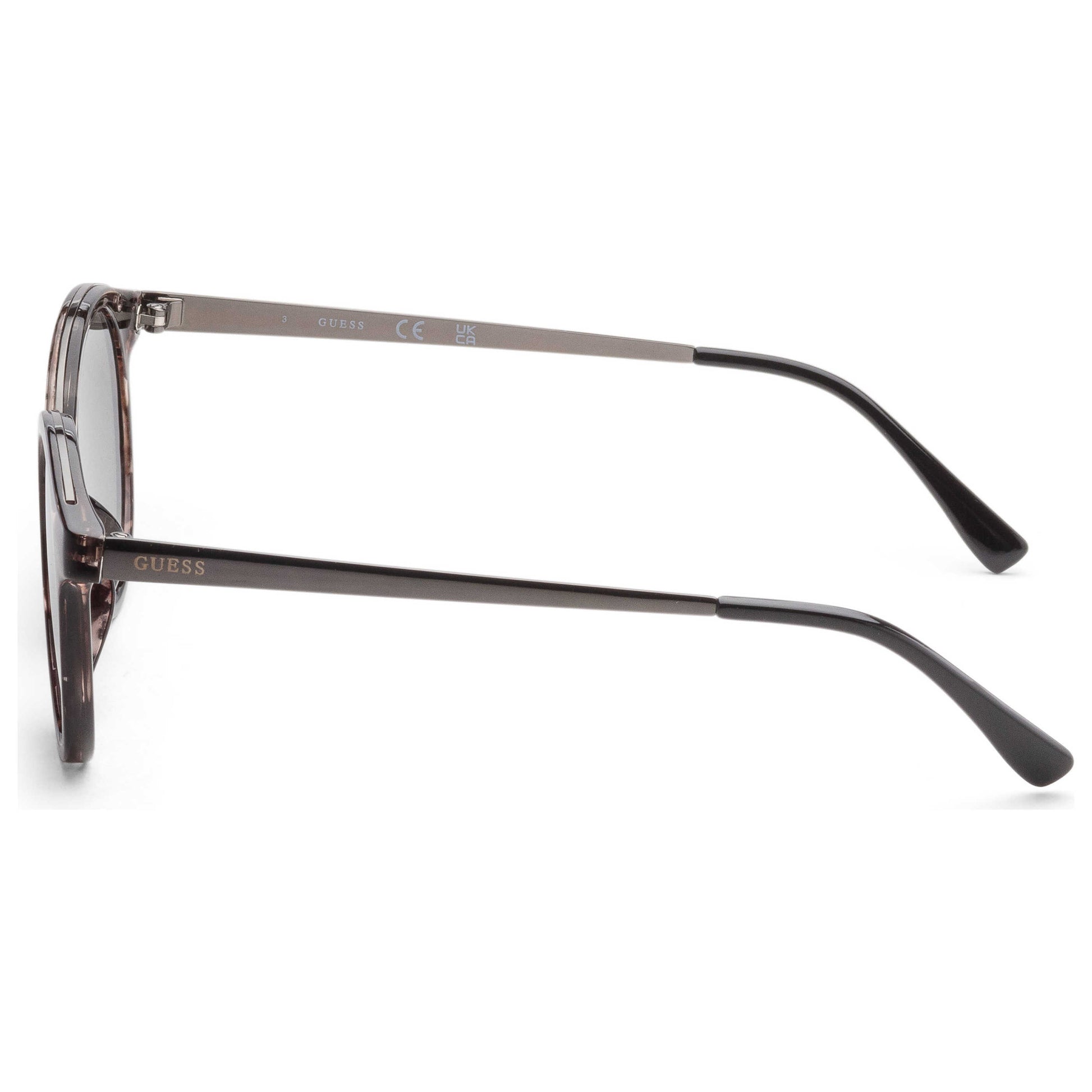 Left view of Guess Factory Women's Sunglasses GF0305-56U