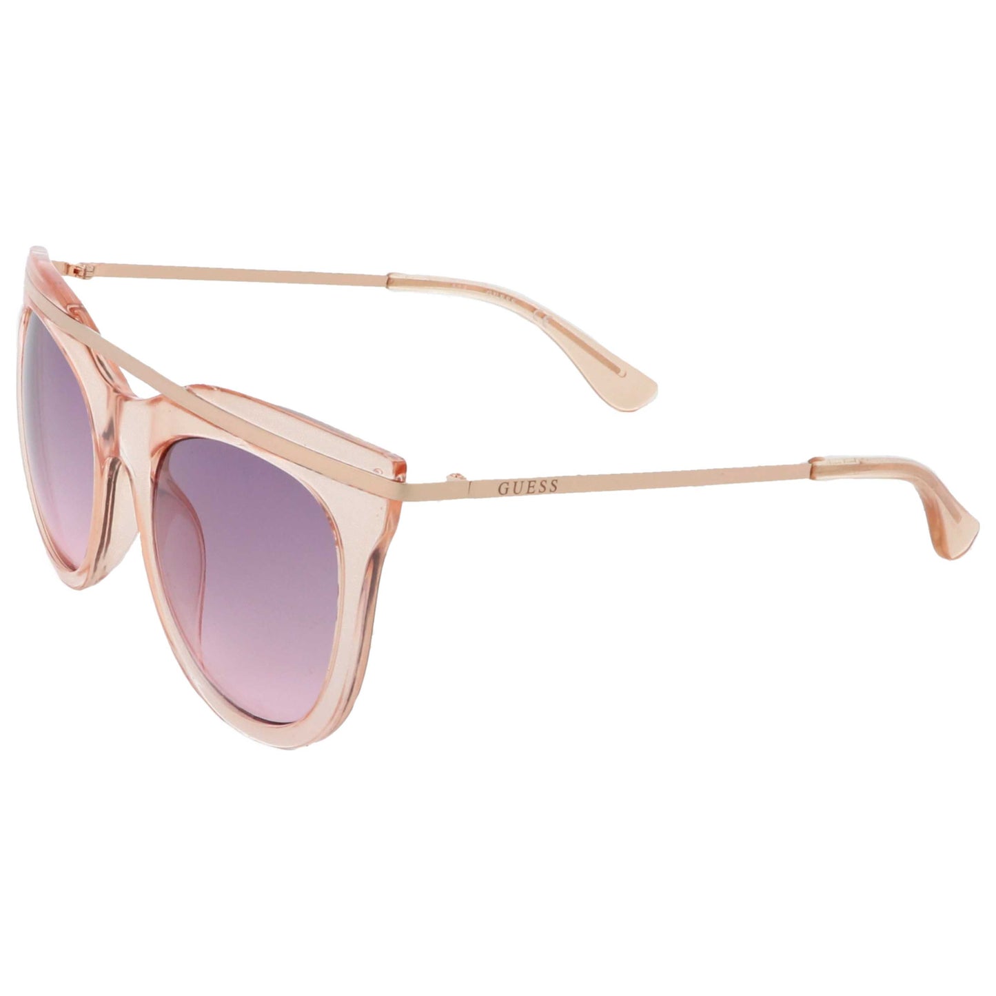 Front view of Guess Women's Sunglasses GF0334-72U-53