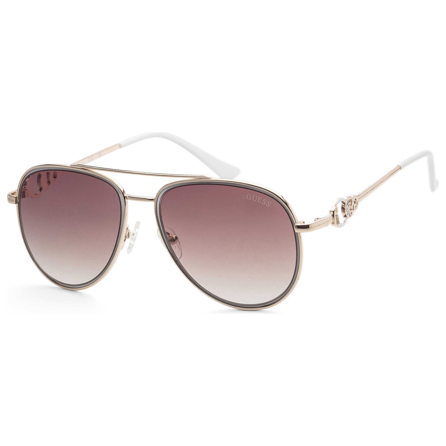 Front view of Guess Factory Women's Sunglasses GF0344-32F