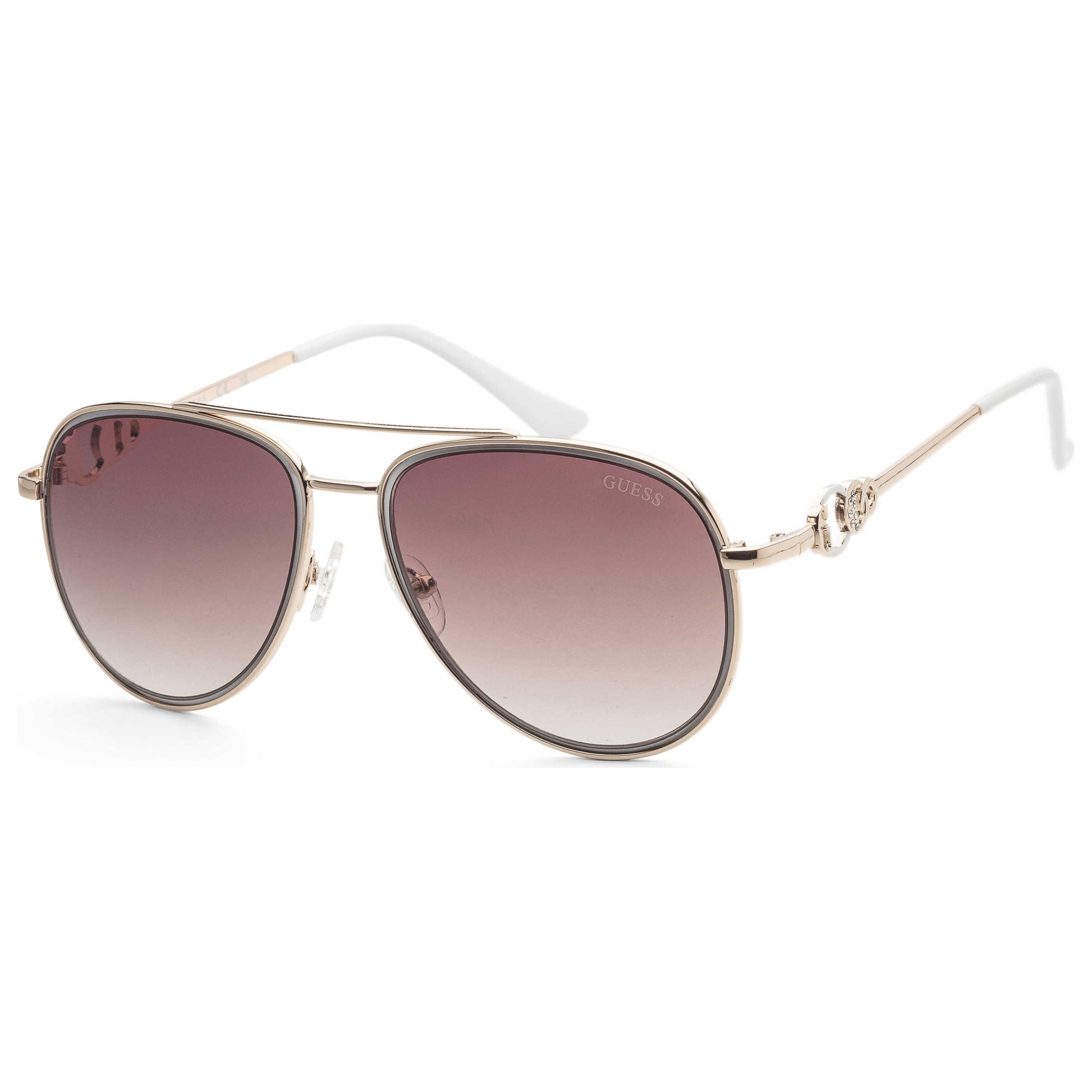 Front view of Guess Factory Women's Sunglasses GF0344-32F