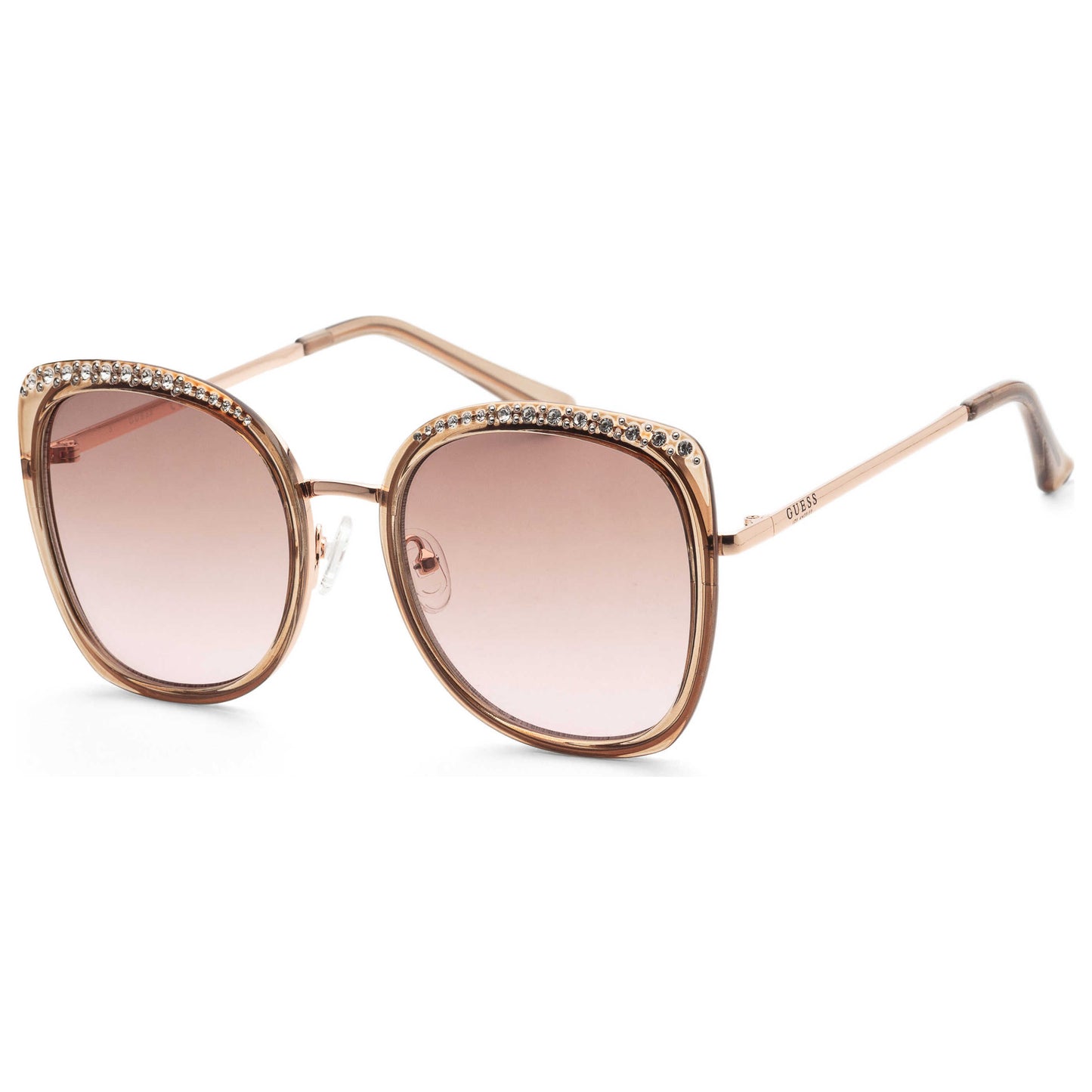 Front view of Guess Factory Women's Sunglasses GF0381-46F