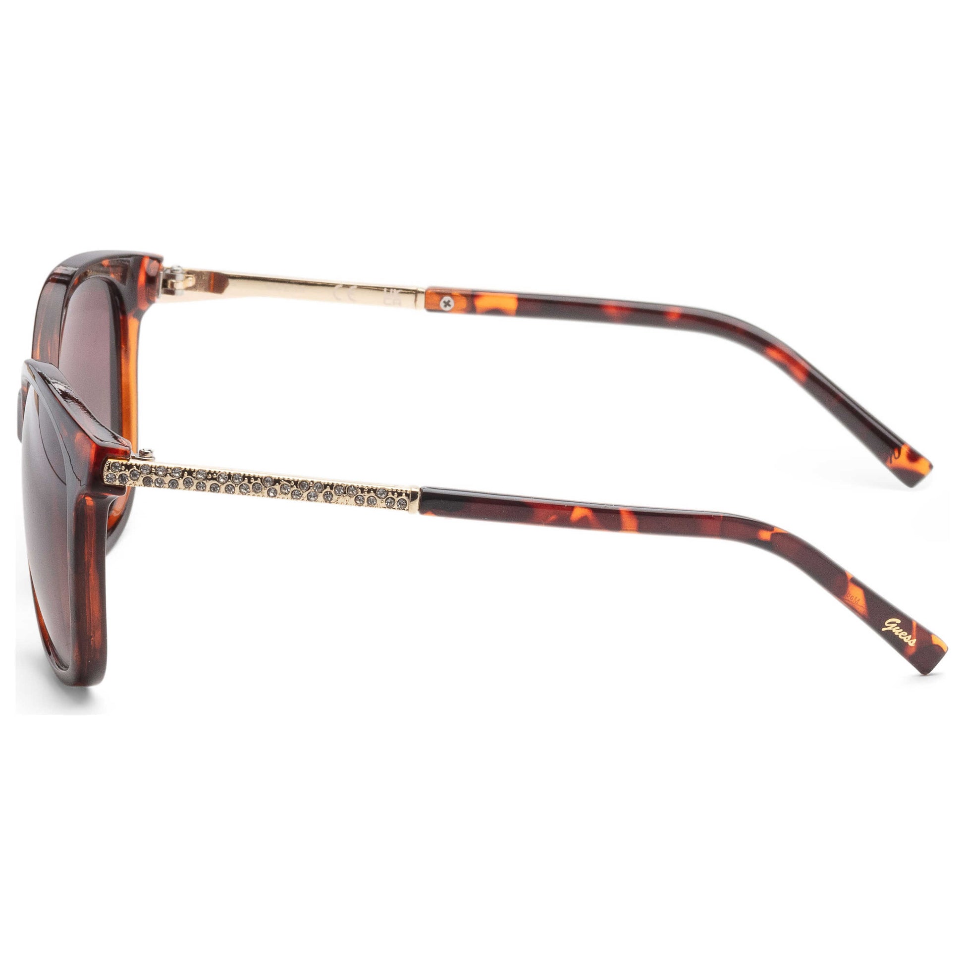 Left view of Guess Factory Women's Sunglasses GF0394-52F