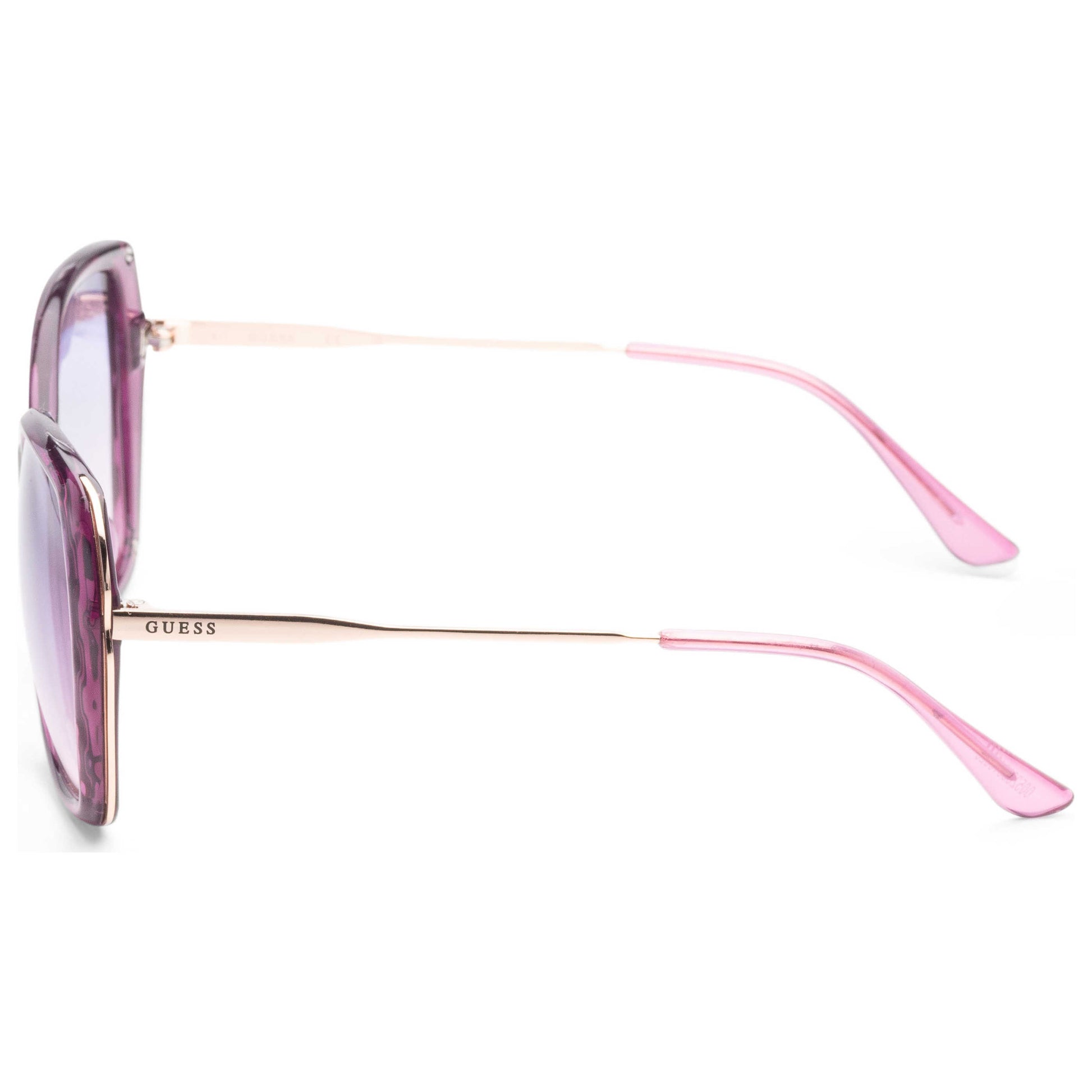 Left view of Guess Factory Women's Sunglasses GF0396-81X