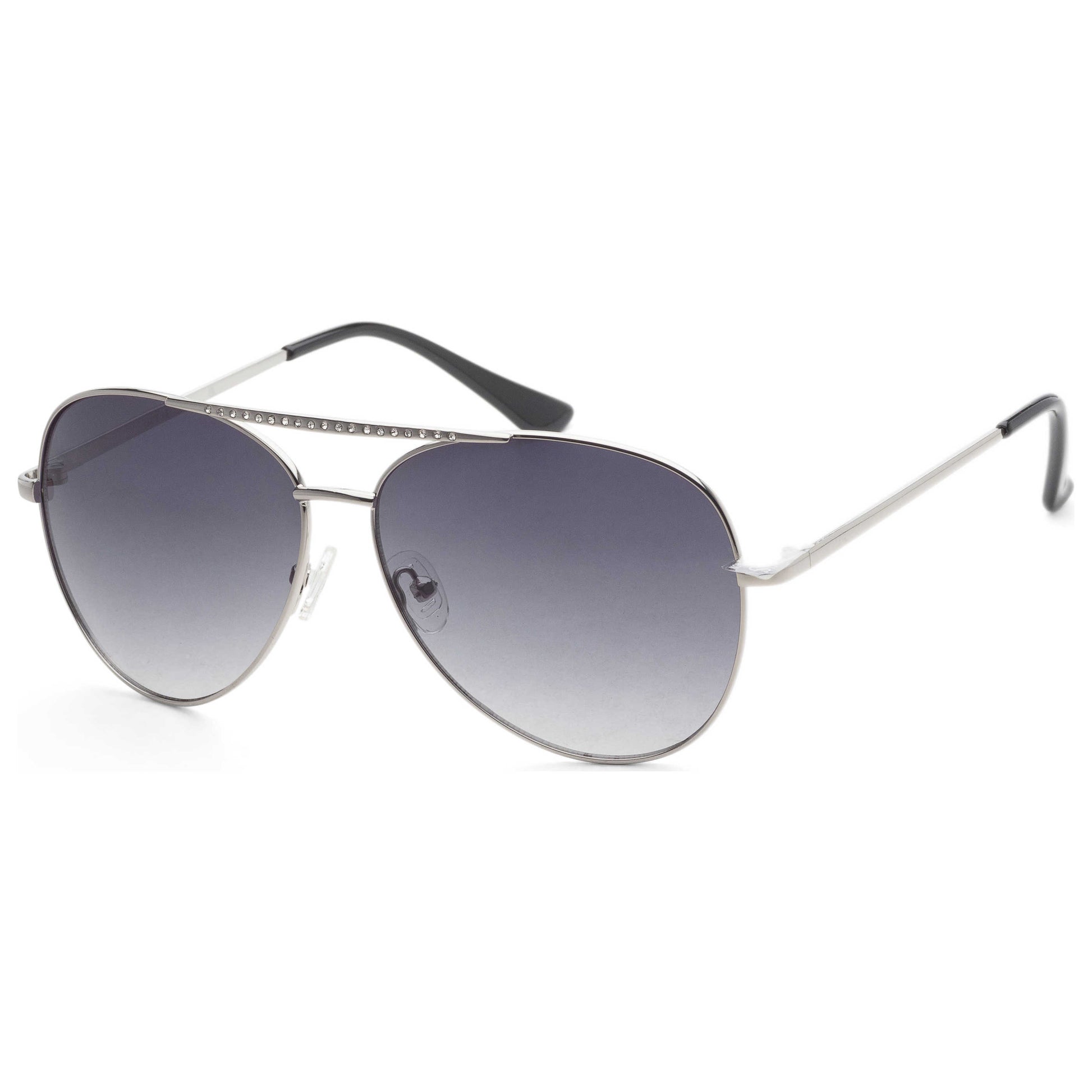 Front view of Guess Factory Women's Sunglasses GF0399-01B