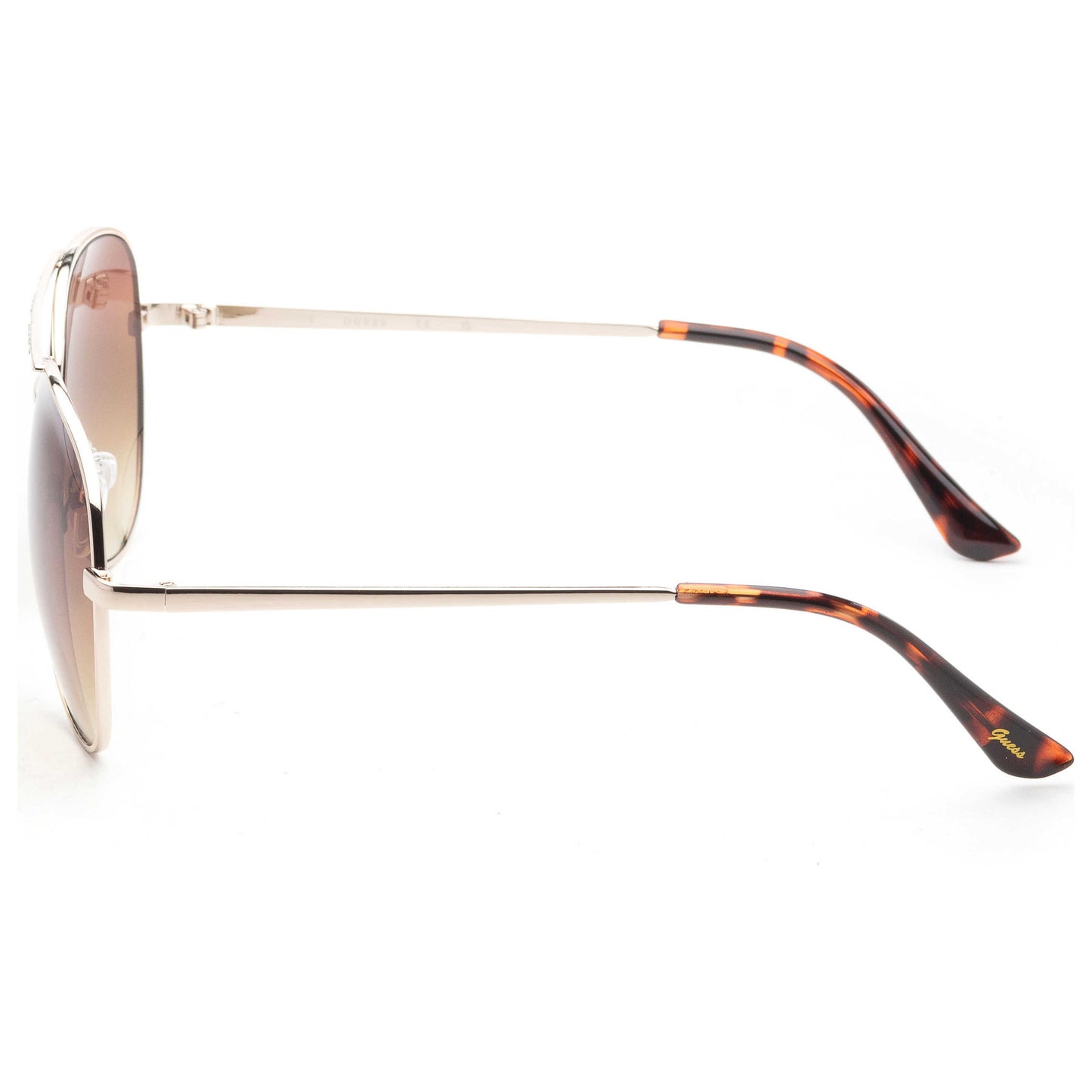 Left view of Guess Factory Women's Sunglasses GF0399-32F