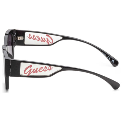 Left view of Guess Factory Women's Sunglasses GF0403-01B