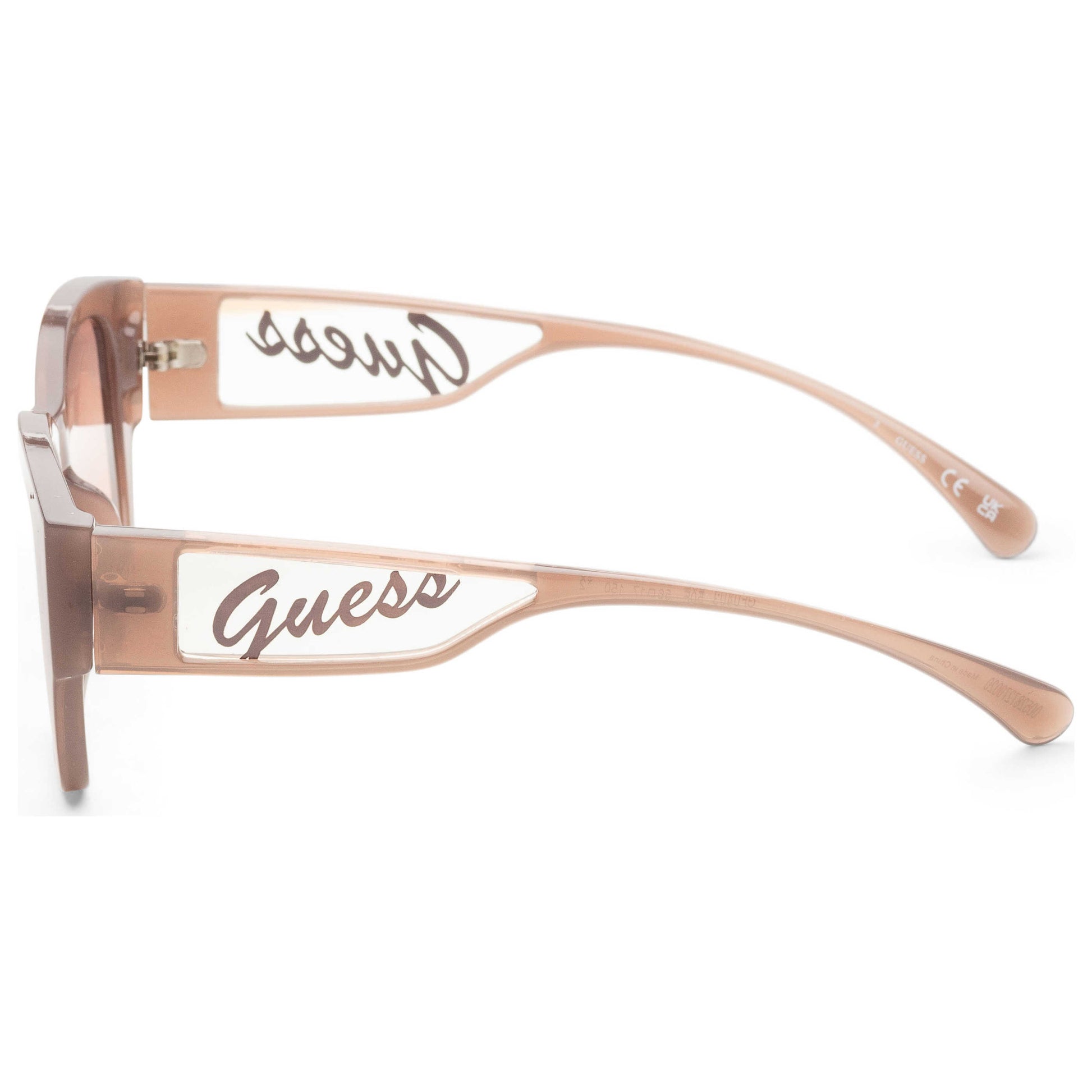 Left view of Guess Factory Women's Sunglasses GF0403-50F