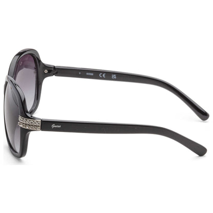 Left view of Guess Factory Women's Sunglasses GF0405-01B