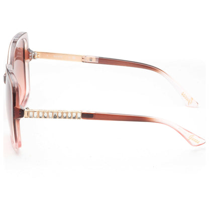 Left view of Guess Factory Women's Sunglasses GF0406-47F