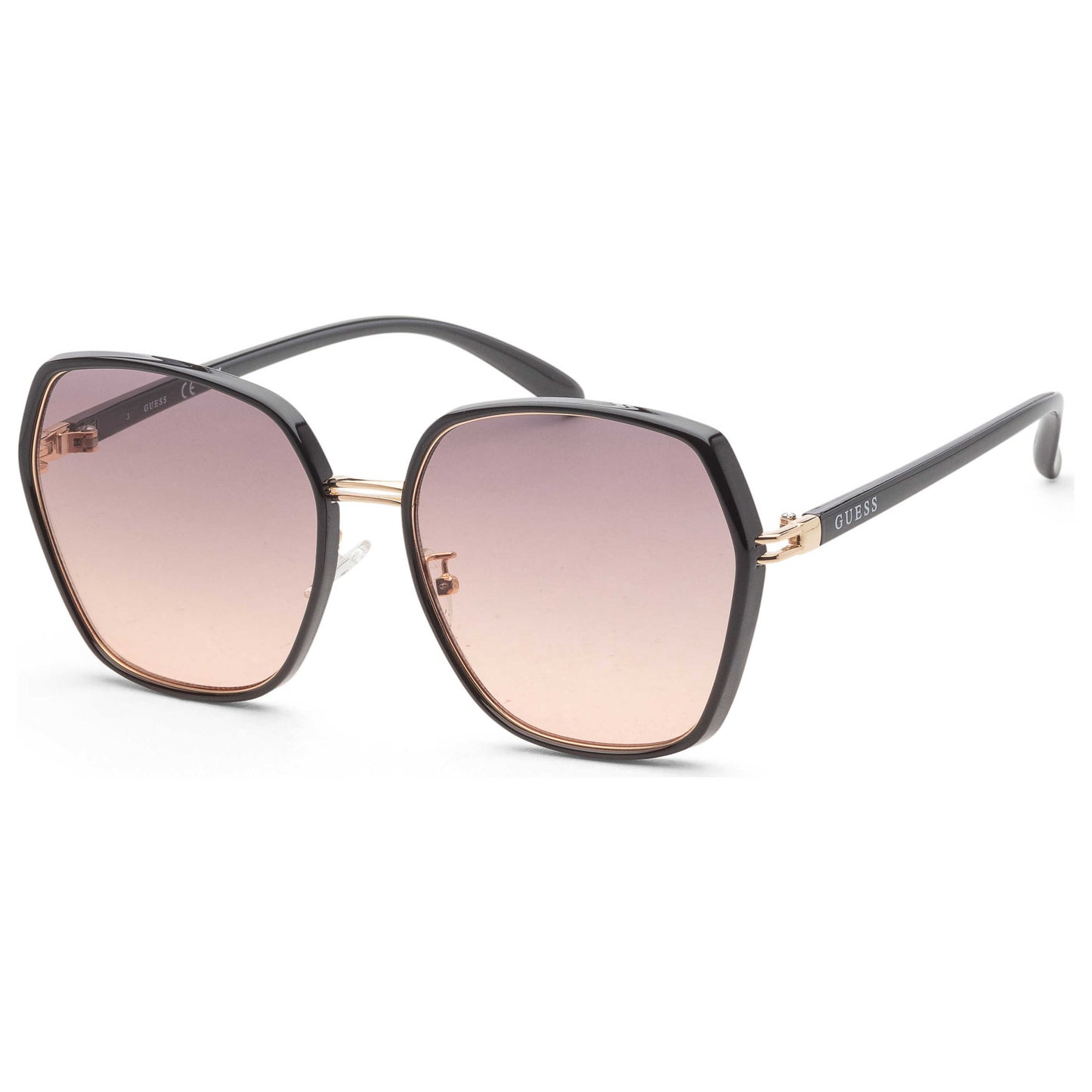 Front view of Guess Factory Women's Sunglasses GF0407-01B