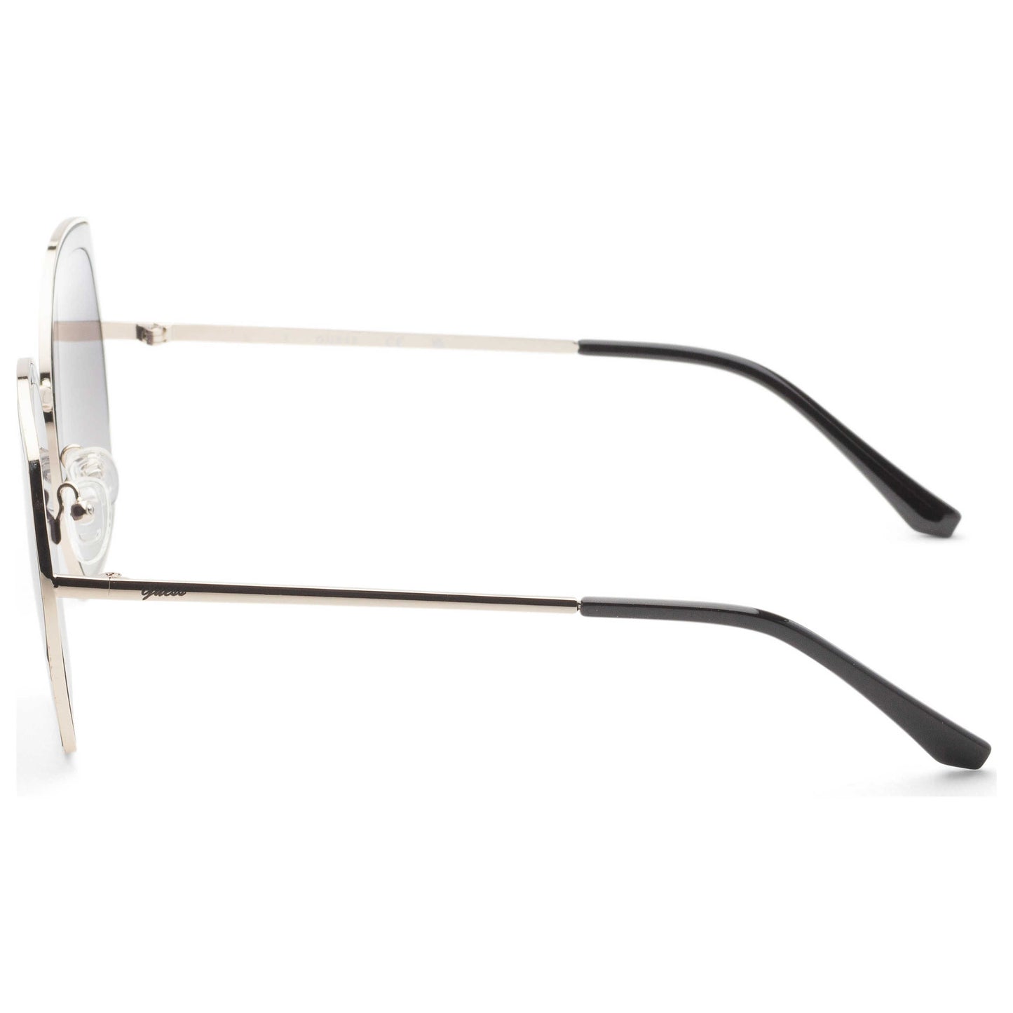 Left view of Guess Factory Women's Sunglasses GF0410-32B