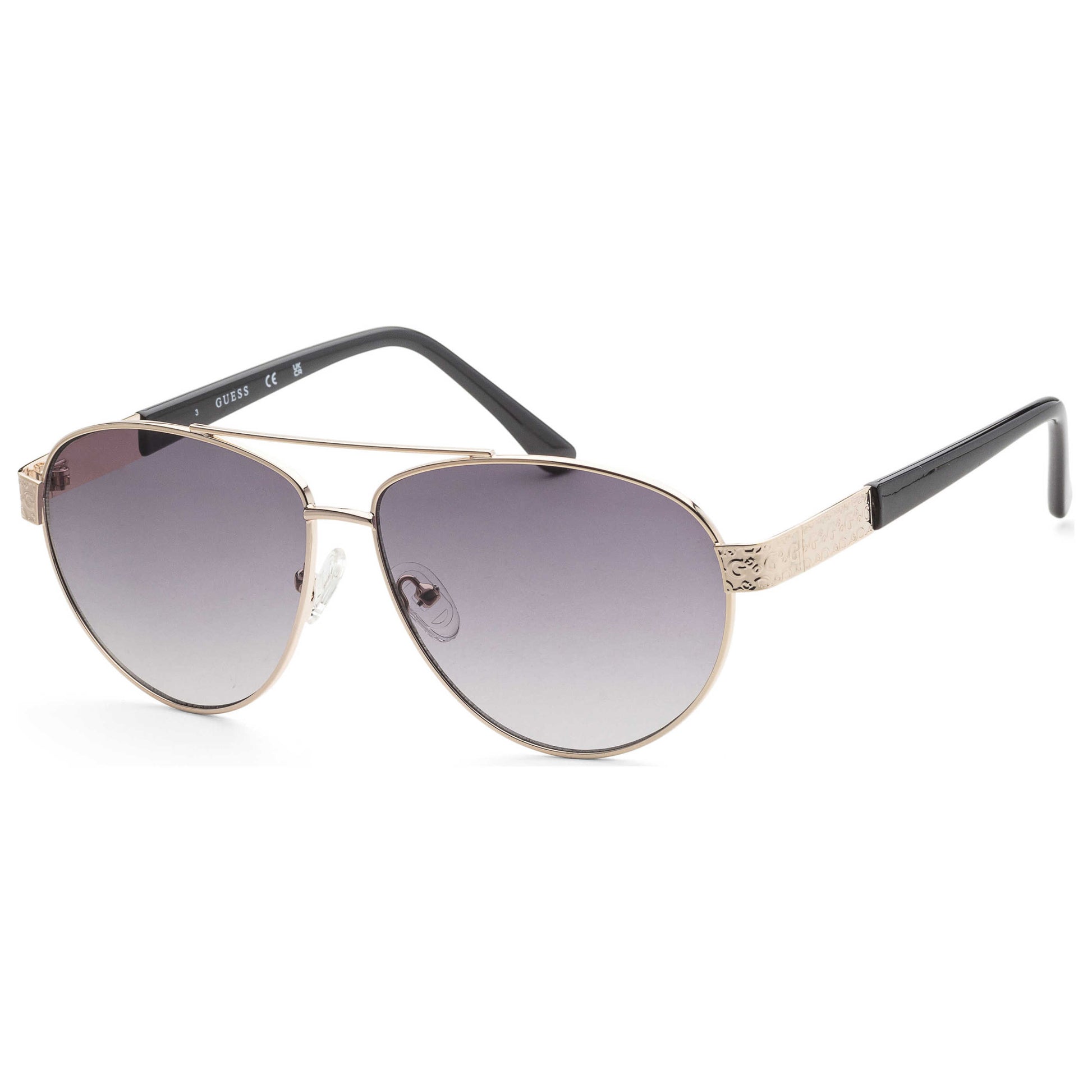 Front view of Guess Factory Men's Sunglasses GF0414-32B
