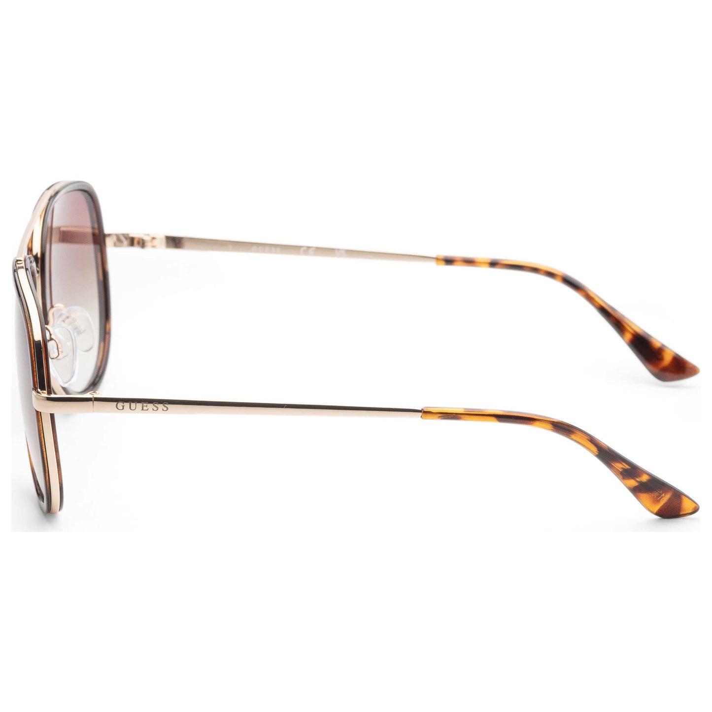 Left view of Guess Factory Women's Sunglasses GF0417-52F