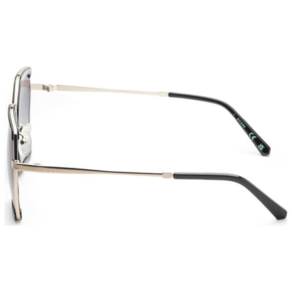 Left view of Guess Factory Women's Sunglasses GF0418-01B