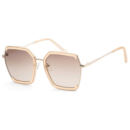 Front view of Guess Factory Women's Sunglasses GF0418-57F