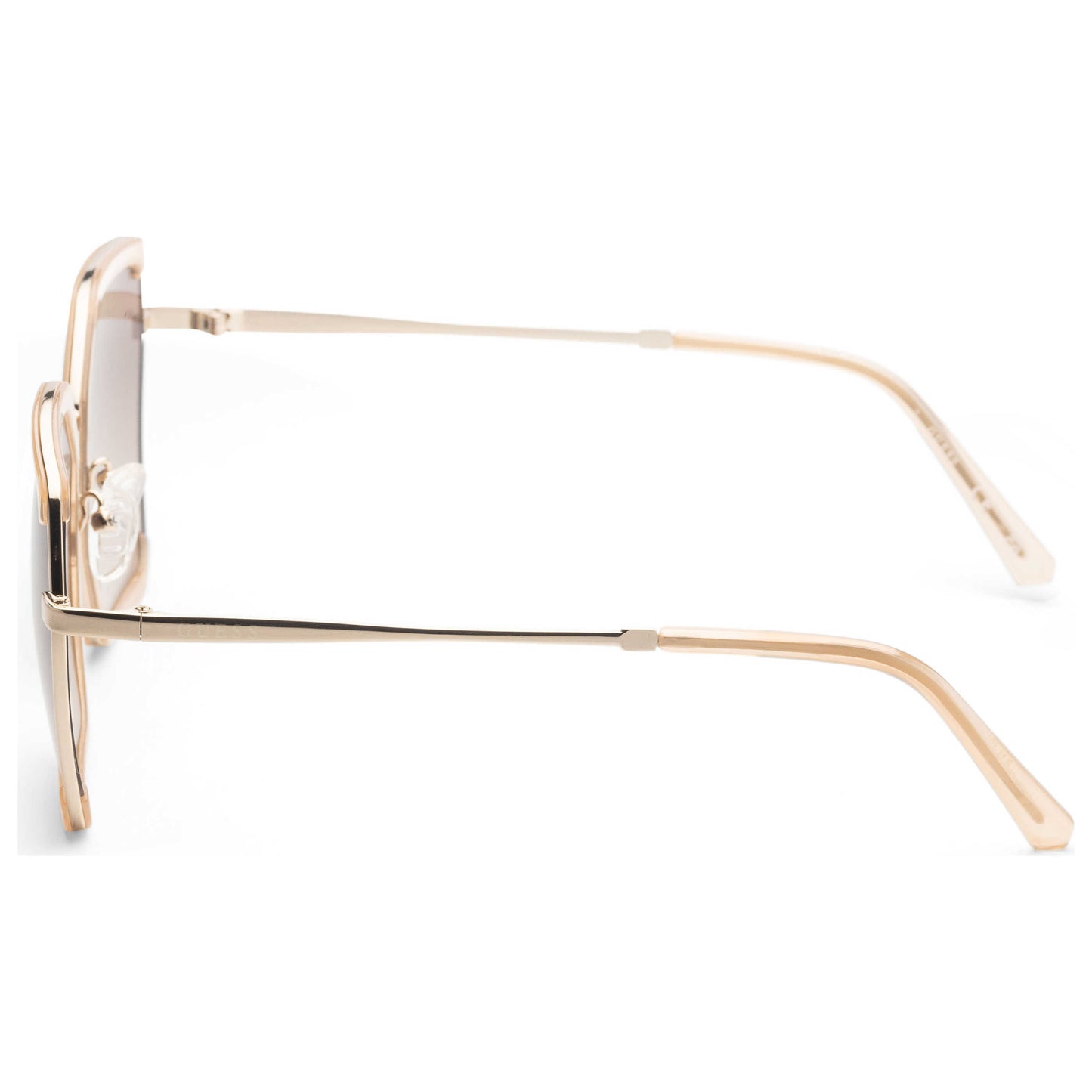 Left view of Guess Factory Women's Sunglasses GF0418-57F