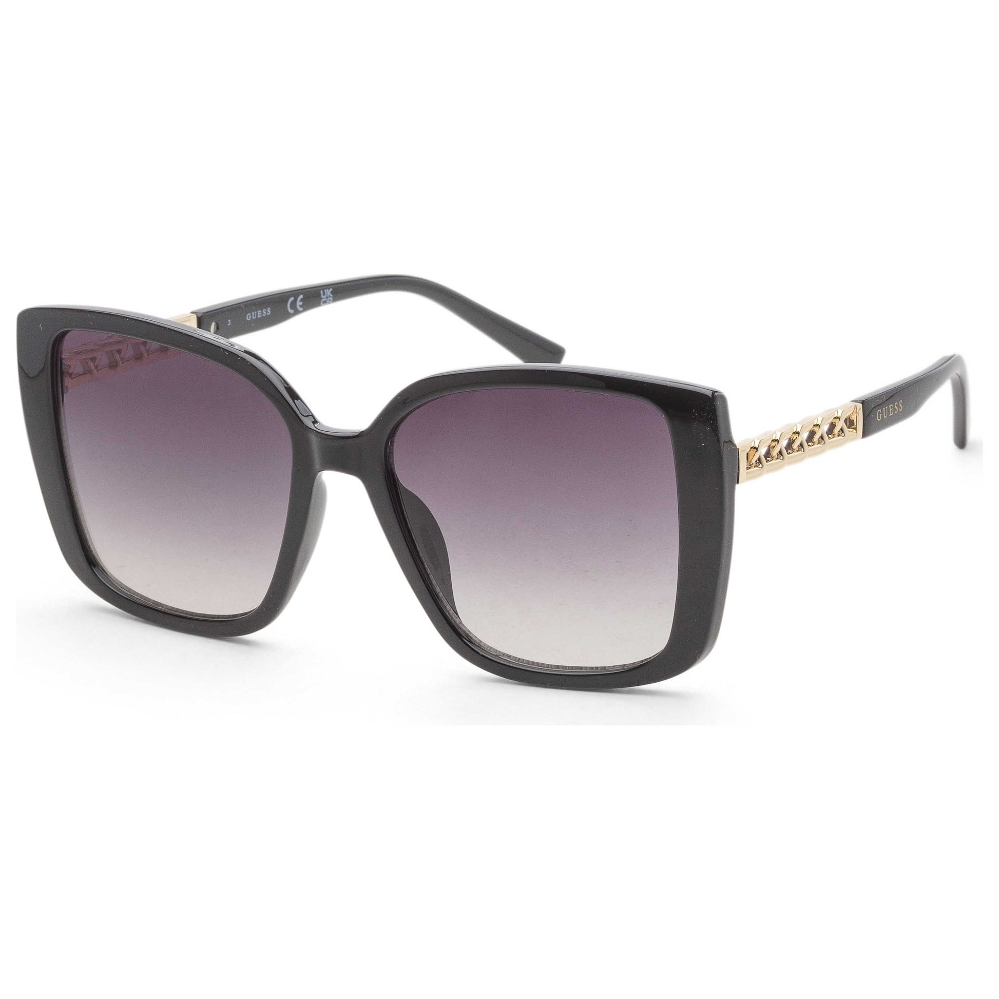 Front view of Guess Factory Women's Sunglasses GF0427-01B