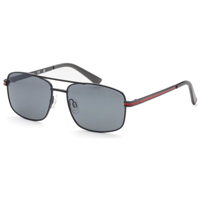 Front view of Guess Factory Unisex Sunglasses GF4013-01C-52