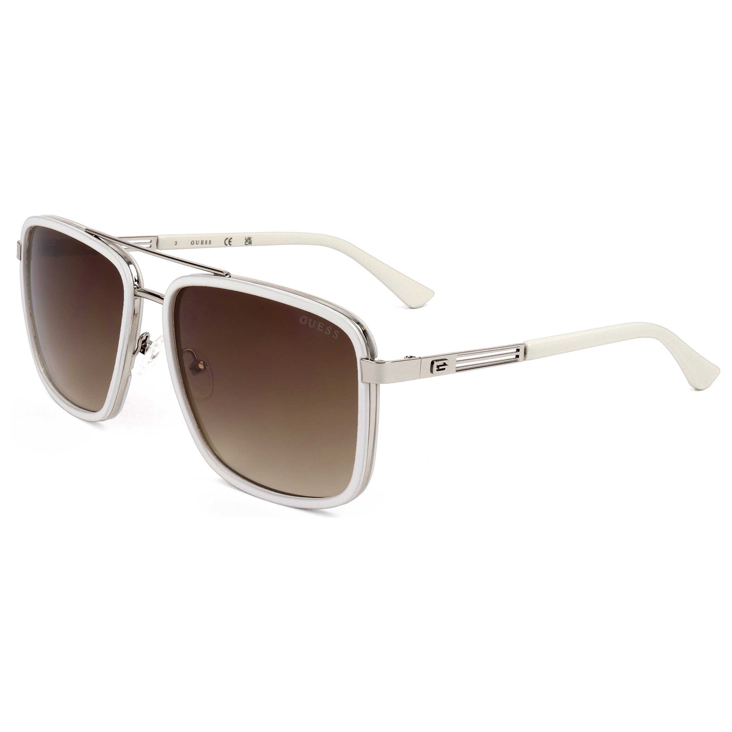 Front view of Guess Factory Men's Sunglasses GF5046-21F-61