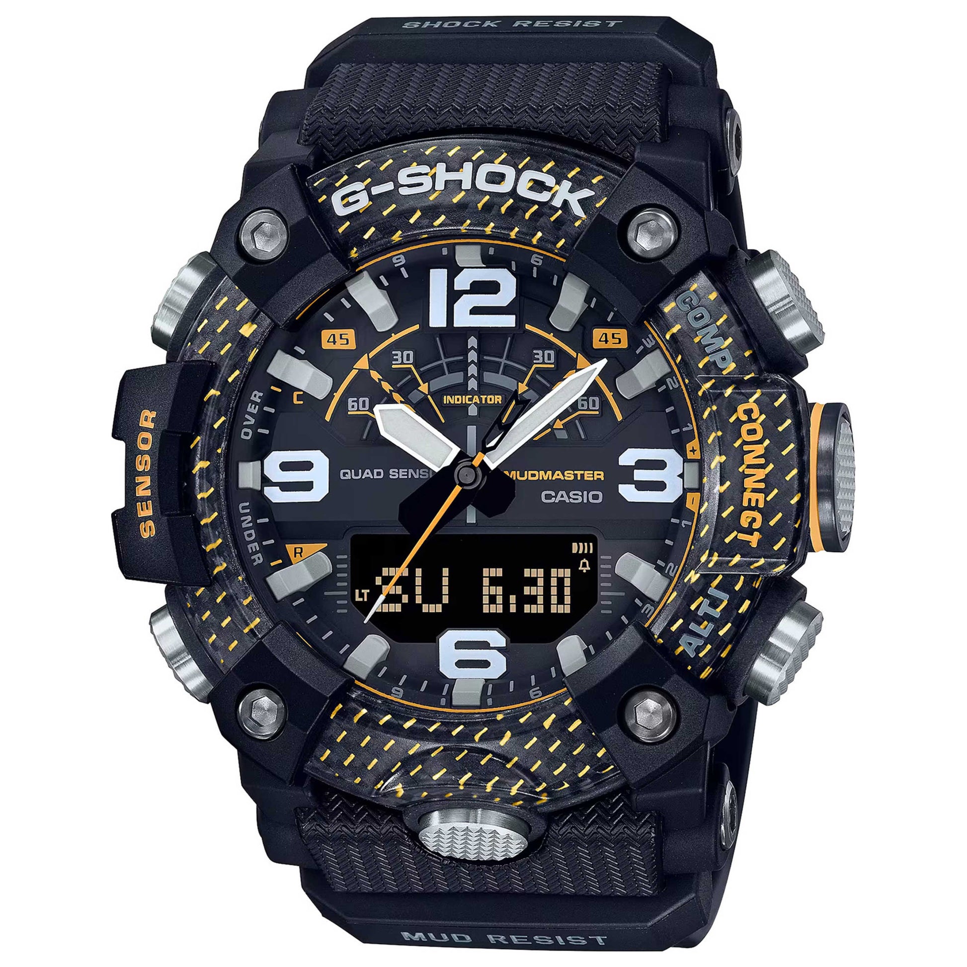 Front view of Casio G-Shock Men's Quartz Watch GG-B100Y-1AER