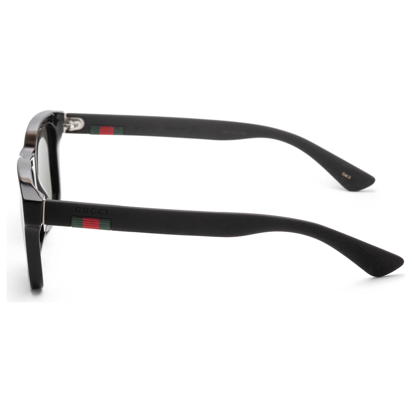 Left view of Gucci Fashion Men's Sunglasses GG0008S-001