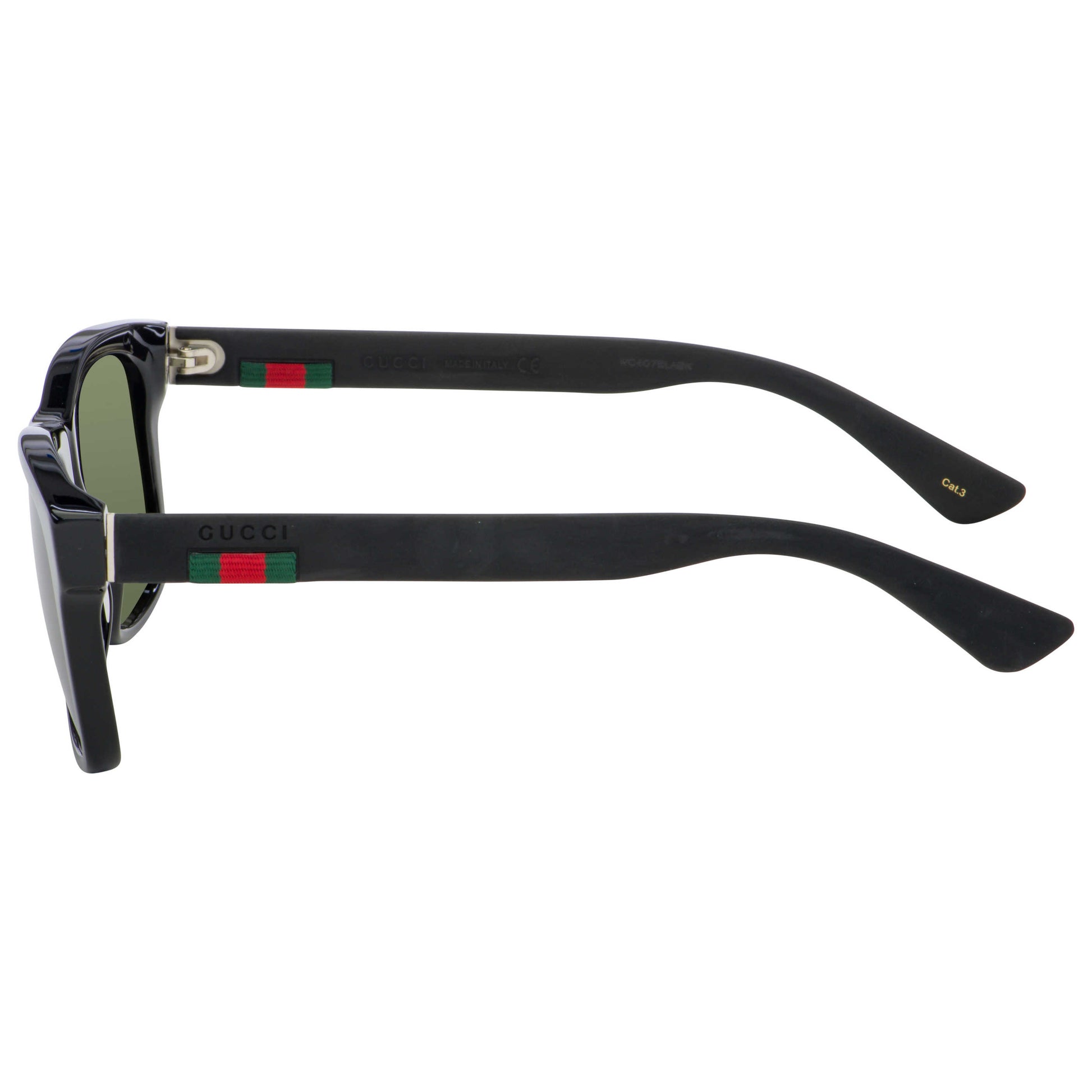 Right view of Gucci Fashion Men's Sunglasses GG0008S-001