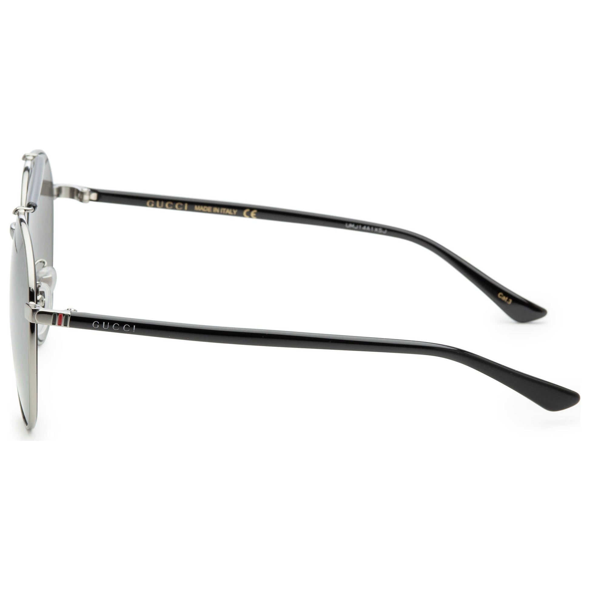 Back view of Gucci Sensual Romantic Men's Sunglasses GG0014S-001