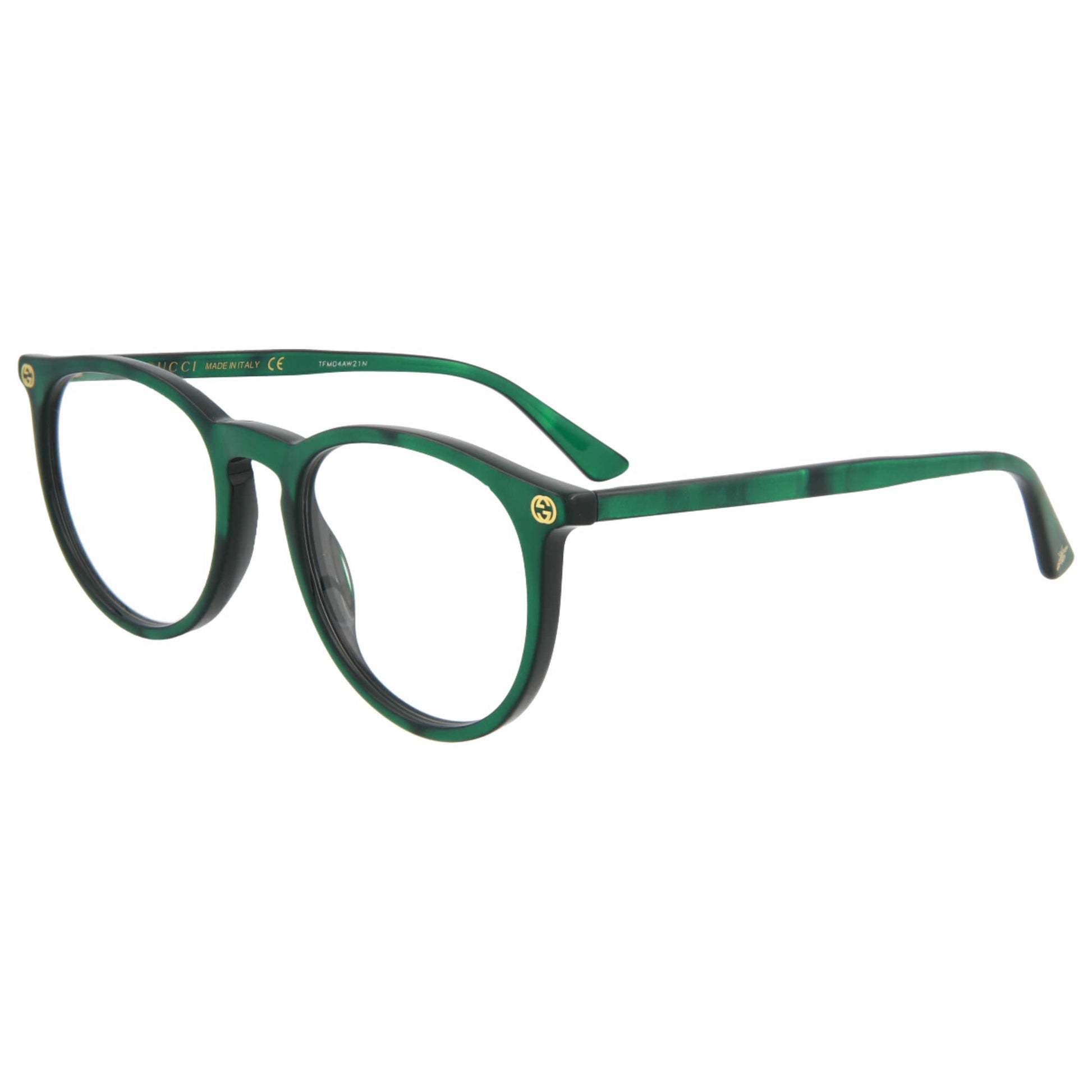 Front view of Gucci Core Women's Opticals GG0027O-30000974-006