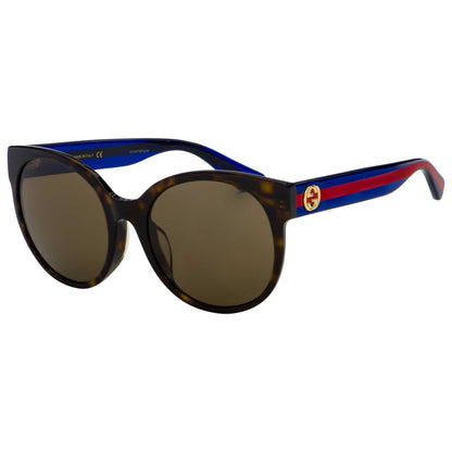 Front view of Gucci Fashion Women's Sunglasses GG0035SA-003