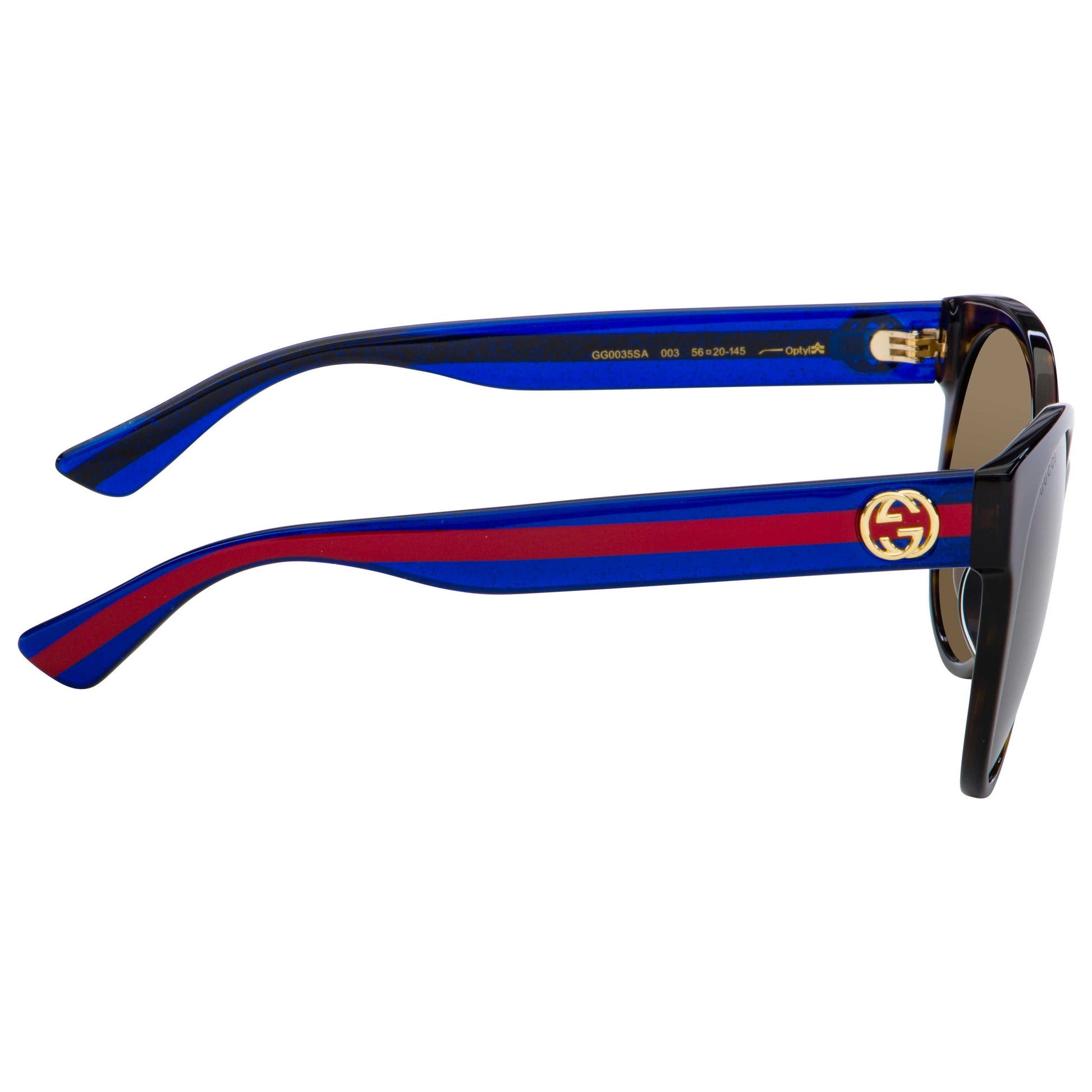 Gucci Fashion Women's Sunglasses GG0035SA-003 - Image #3