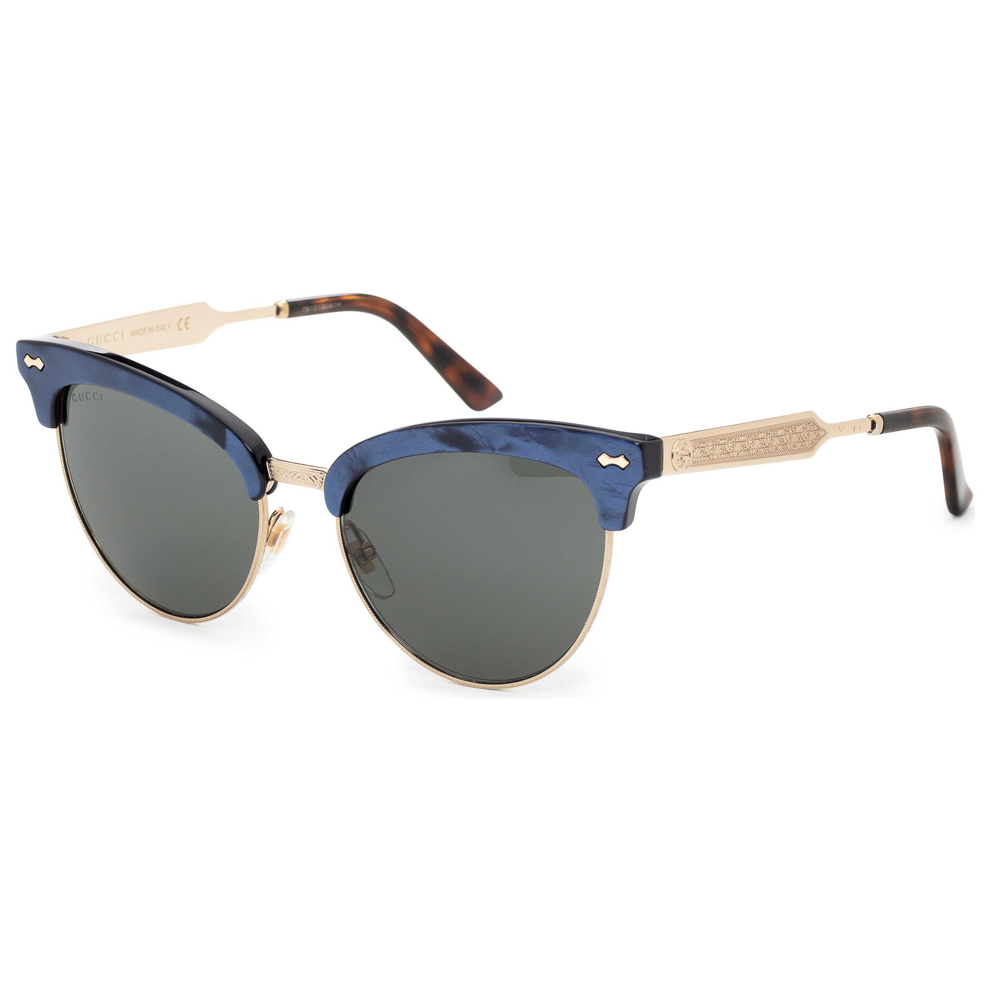 Front view of Gucci Core Women's Sunglasses GG0055S-003