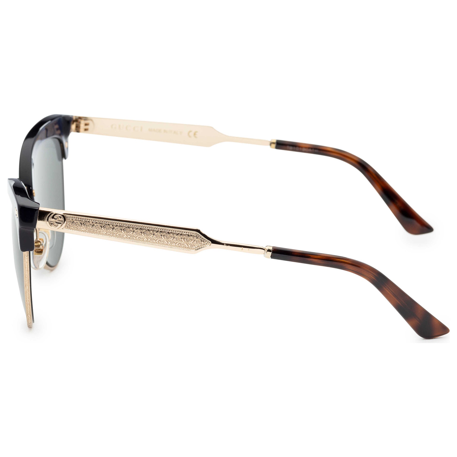 Left view of Gucci Core Women's Sunglasses GG0055S-003