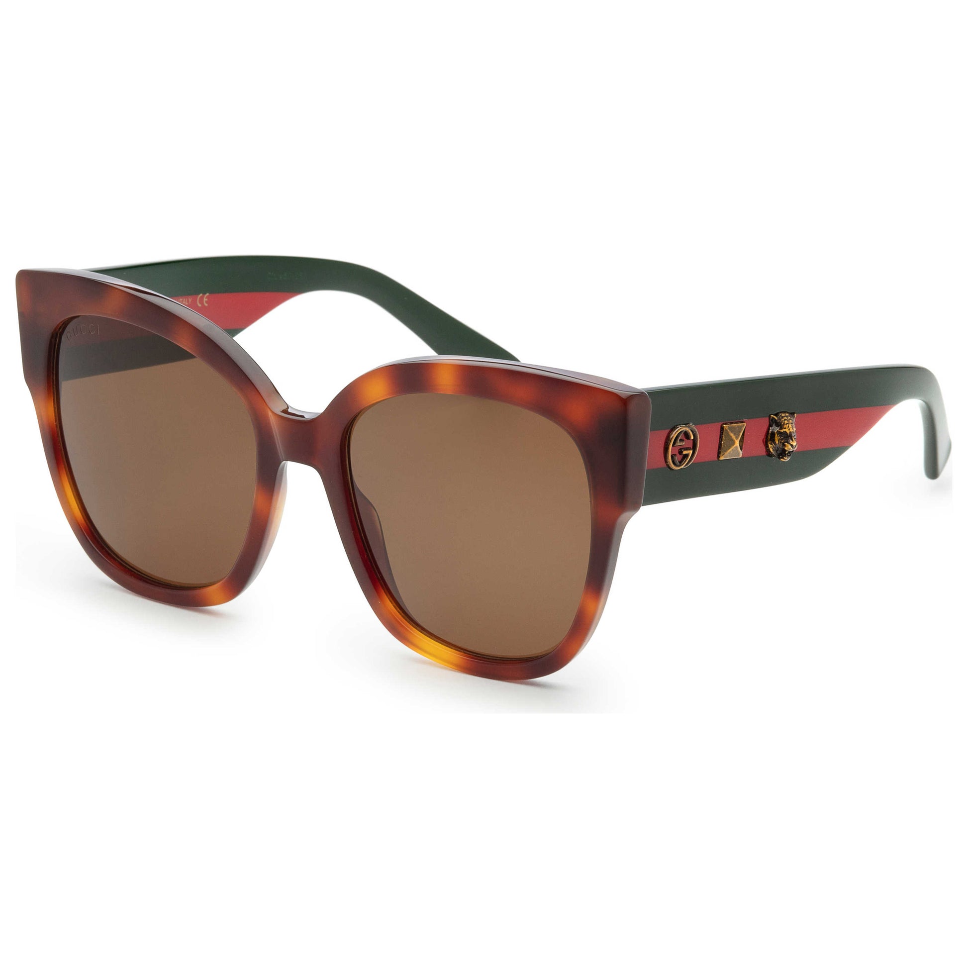 Front view of Gucci Sensual Romantic Women's Sunglasses GG0059S-002