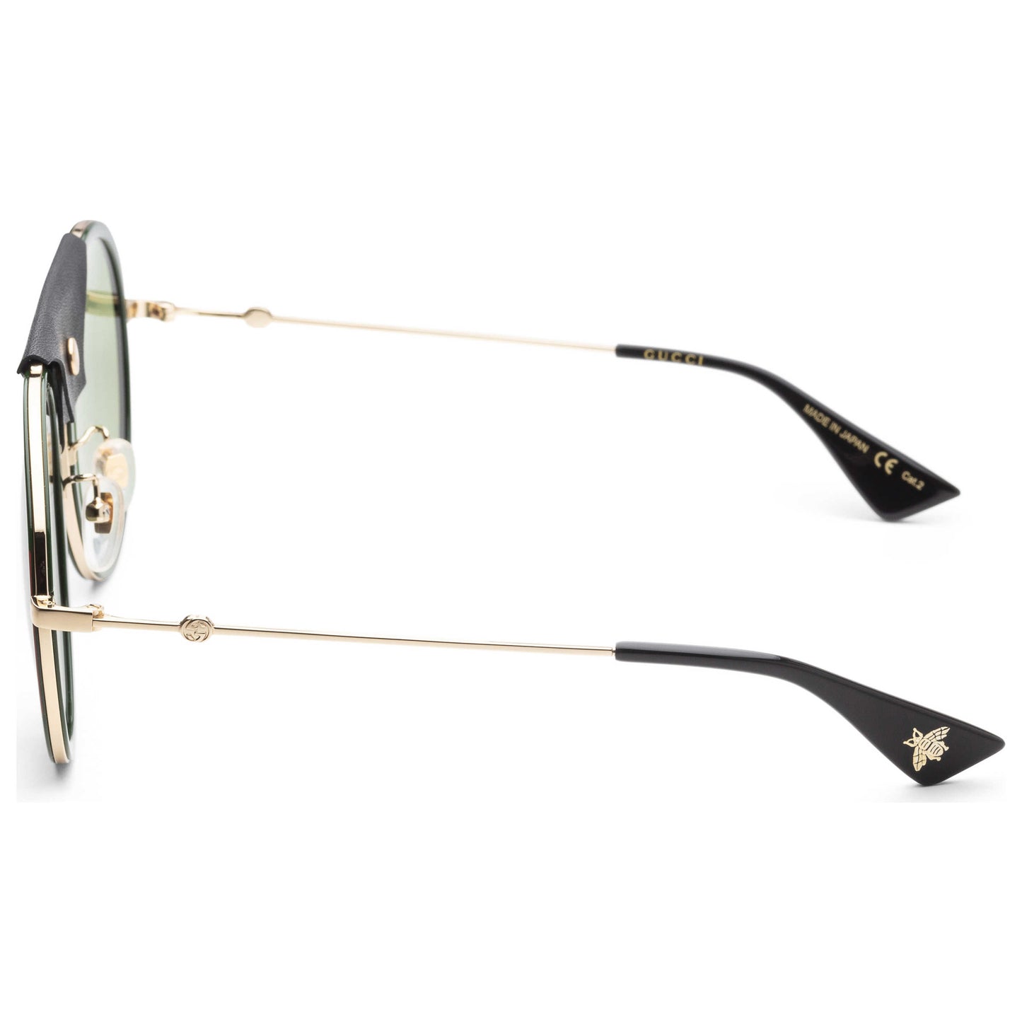 Left view of Gucci Novelty Women's Sunglasses GG0061S-30001034017
