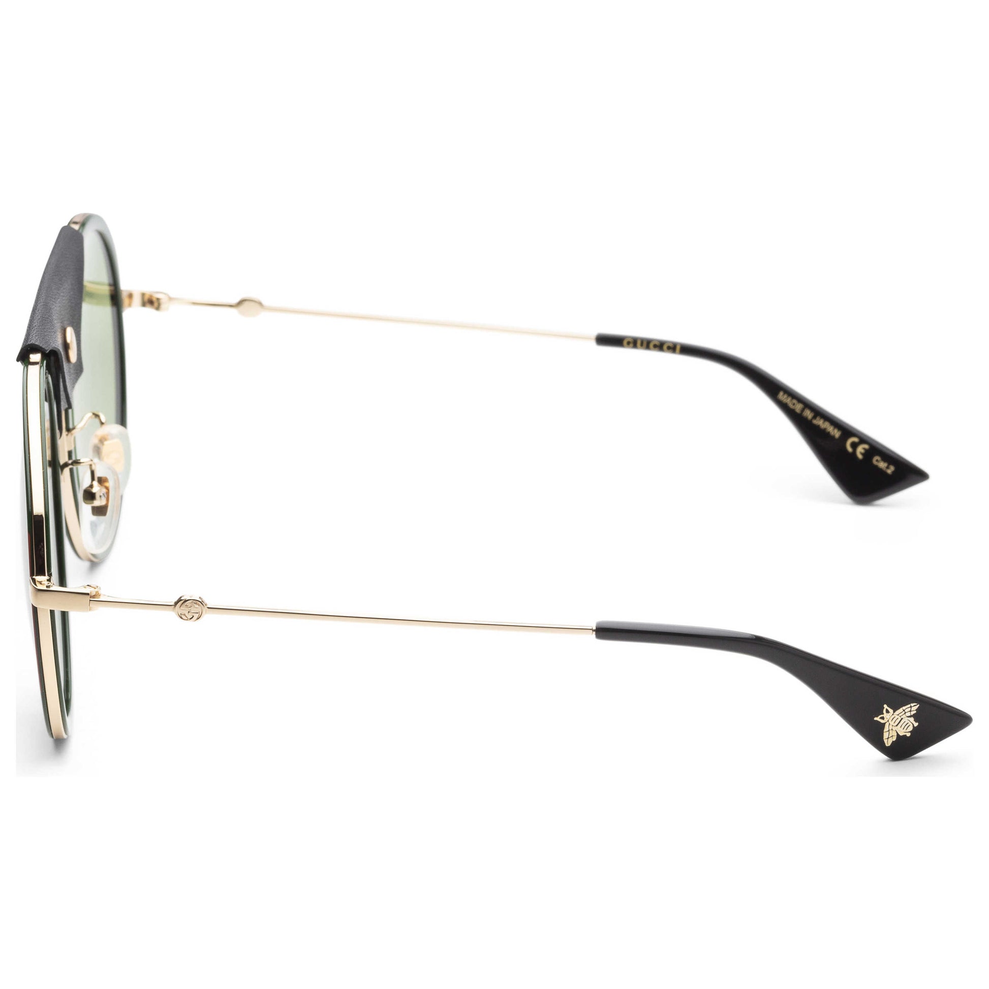 Left view of Gucci Novelty Women's Sunglasses GG0061S-30001034017