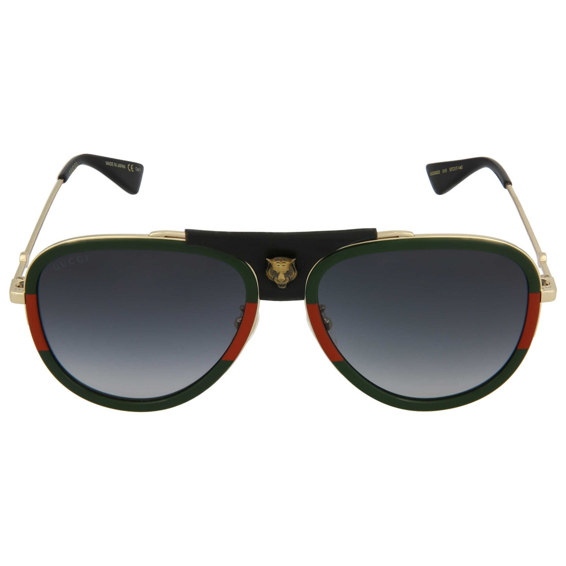 Back view of Gucci Novelty Women's Sunglasses GG0062S-30001035015