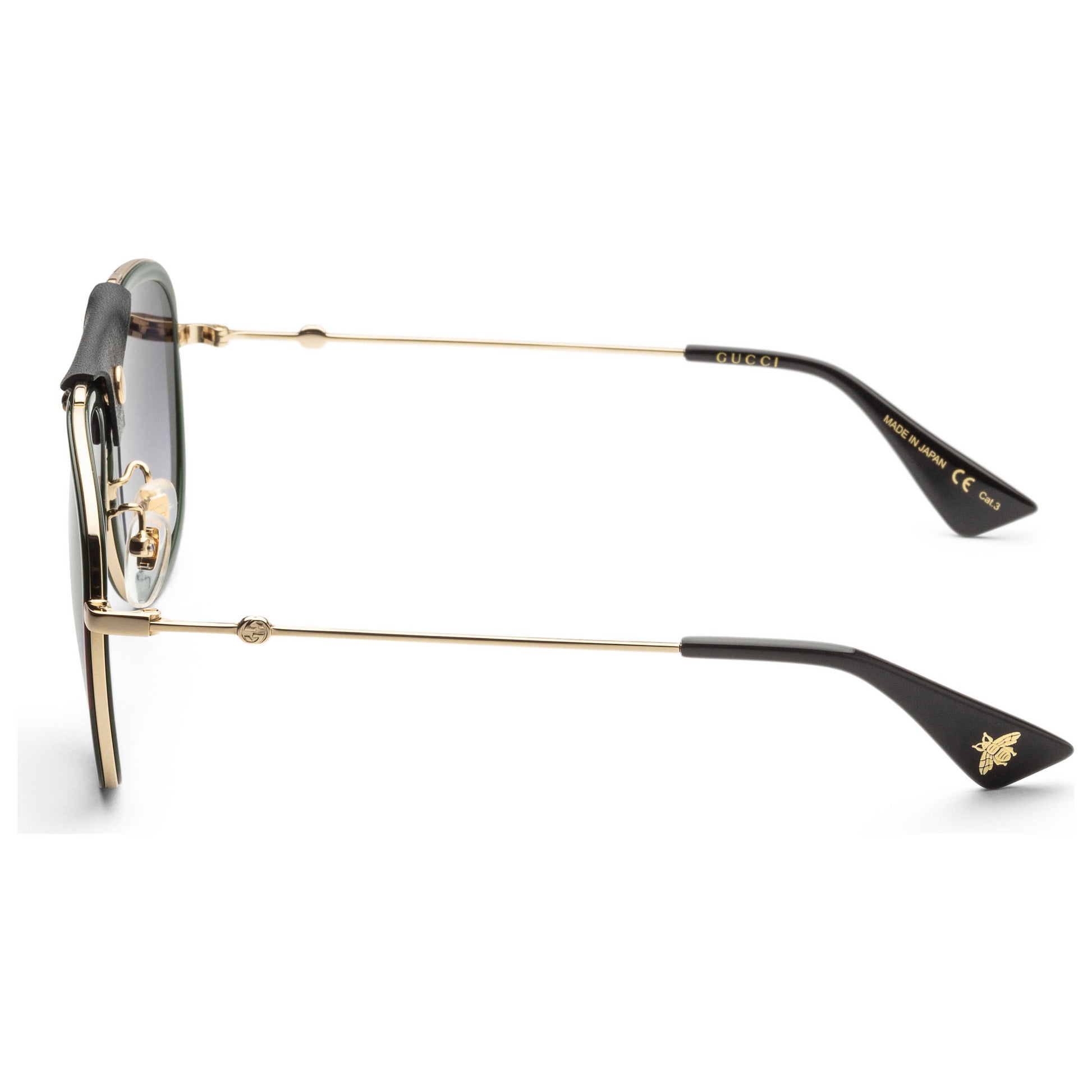 Left view of Gucci Novelty Women's Sunglasses GG0062S-30001035015