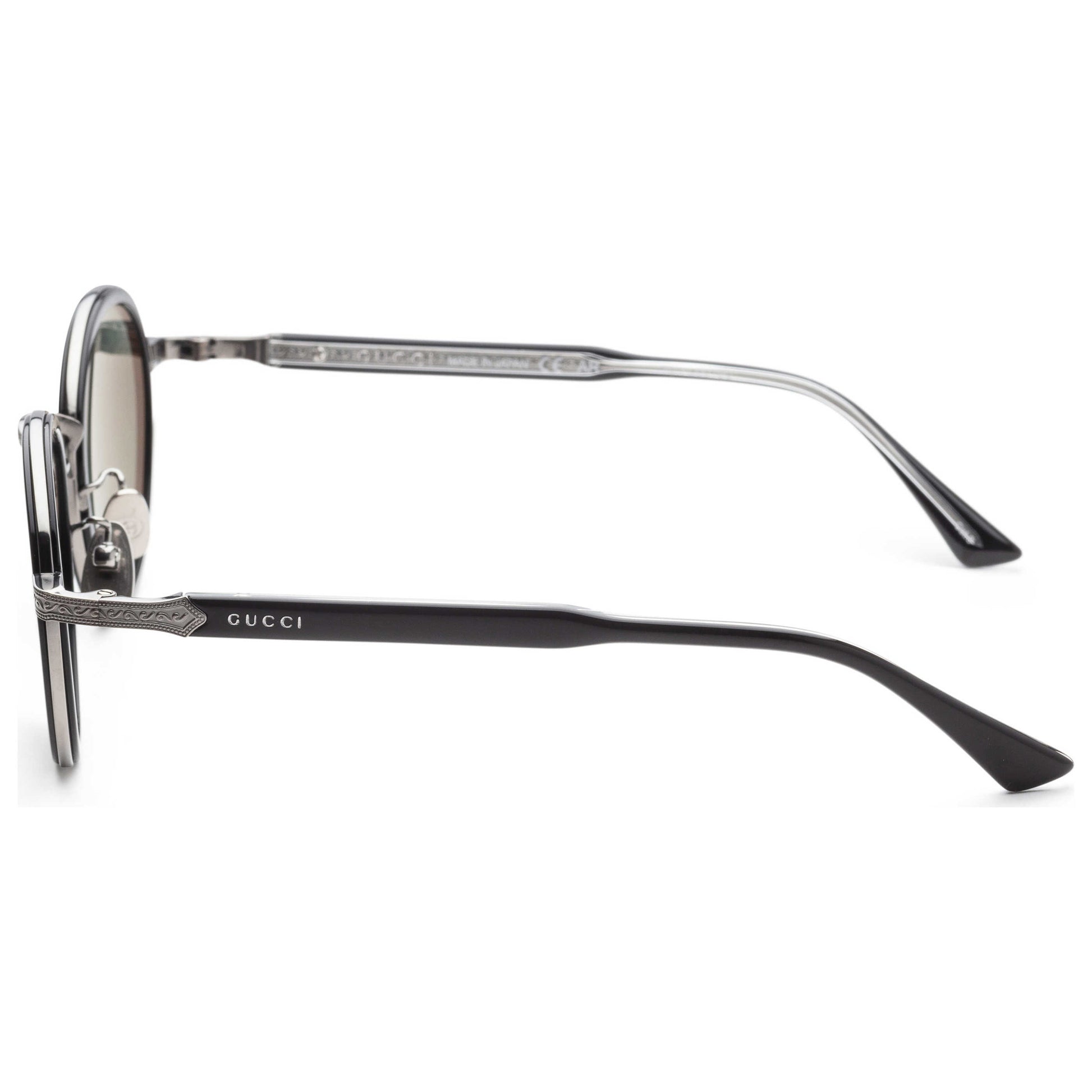 Left view of Gucci Novelty Men's Sunglasses GG0067S-30001062001