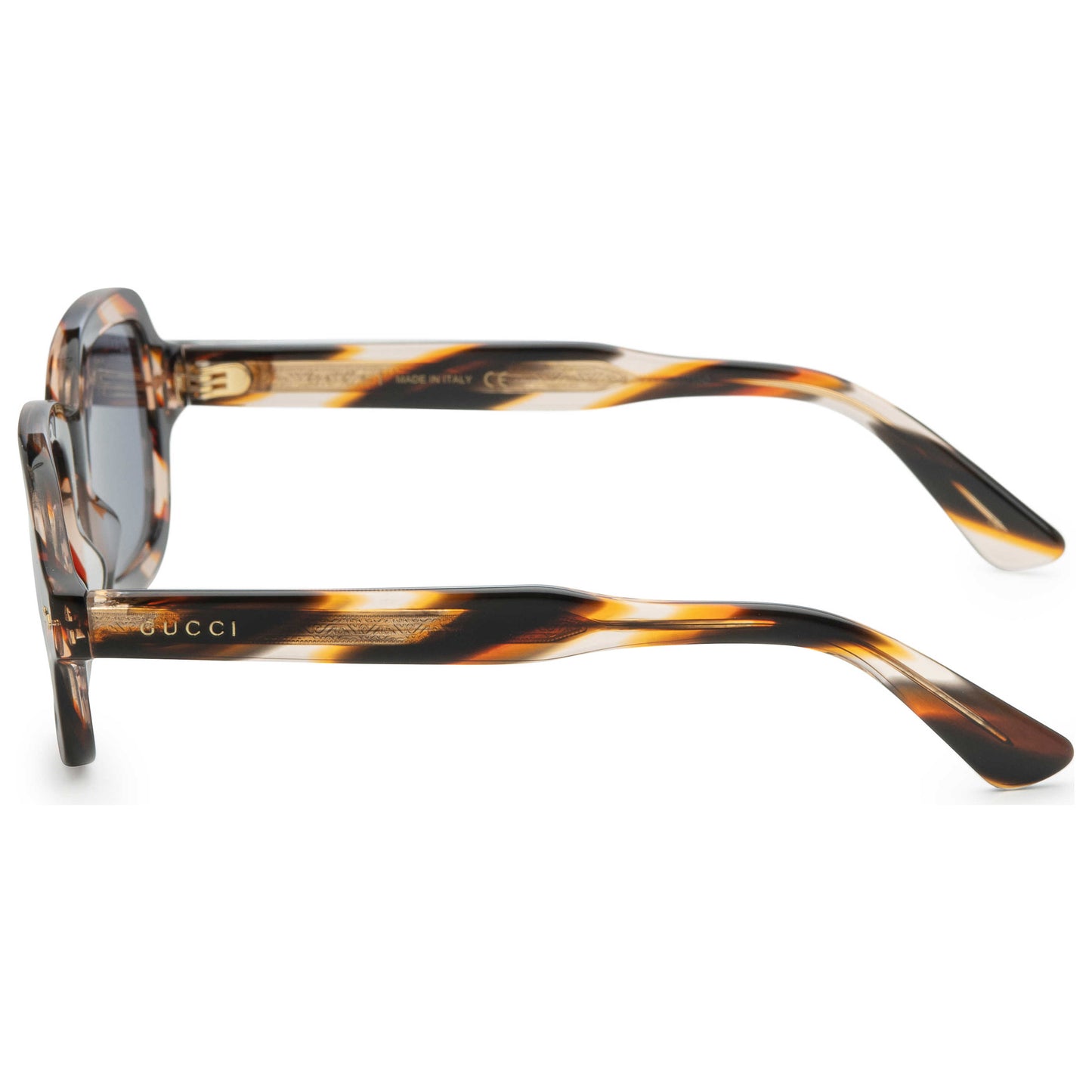 Back view of Gucci Fashion Inspired Men's Sunglasses GG0072S-004