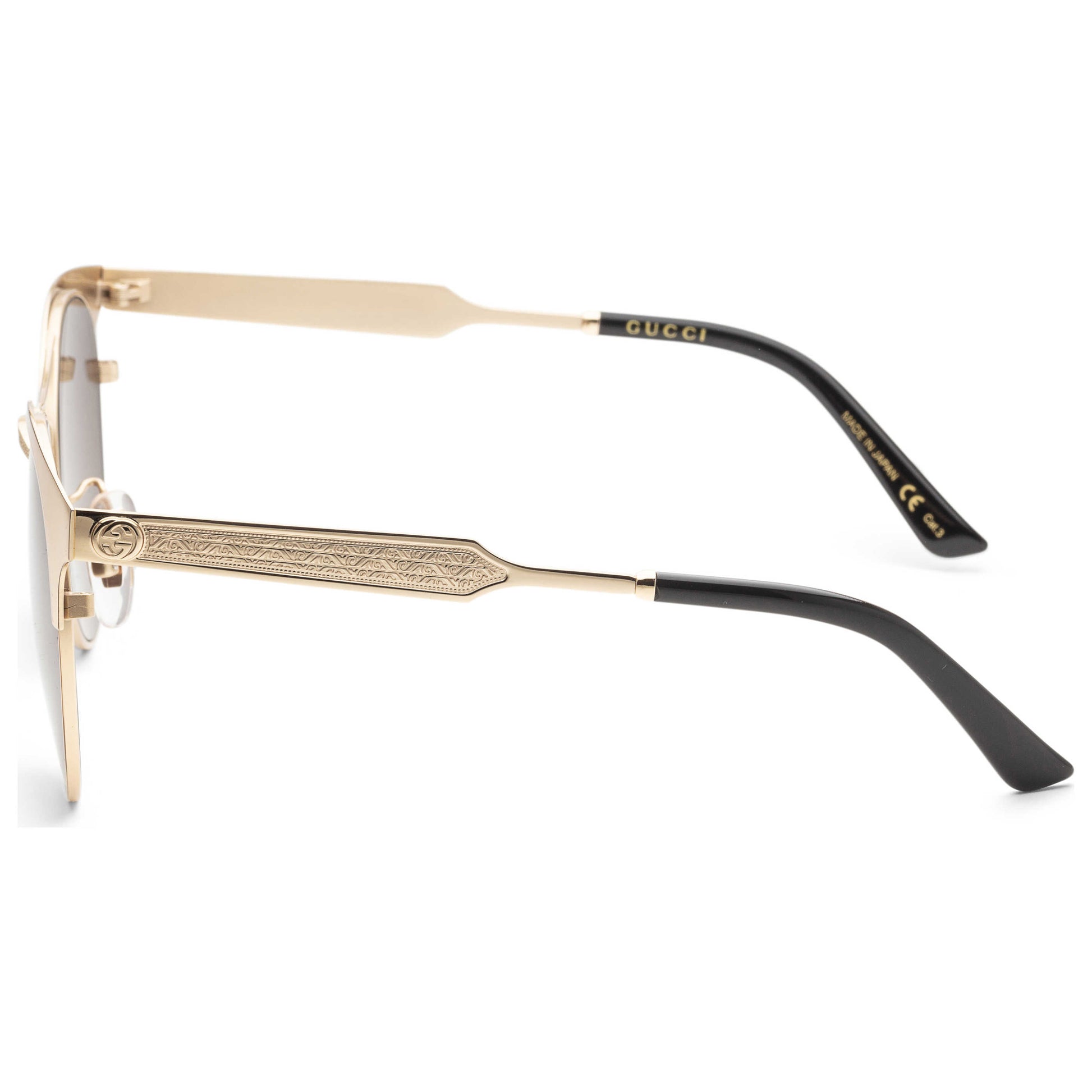 Left view of Gucci Fashion Women's Sunglasses GG0075S-30001044003